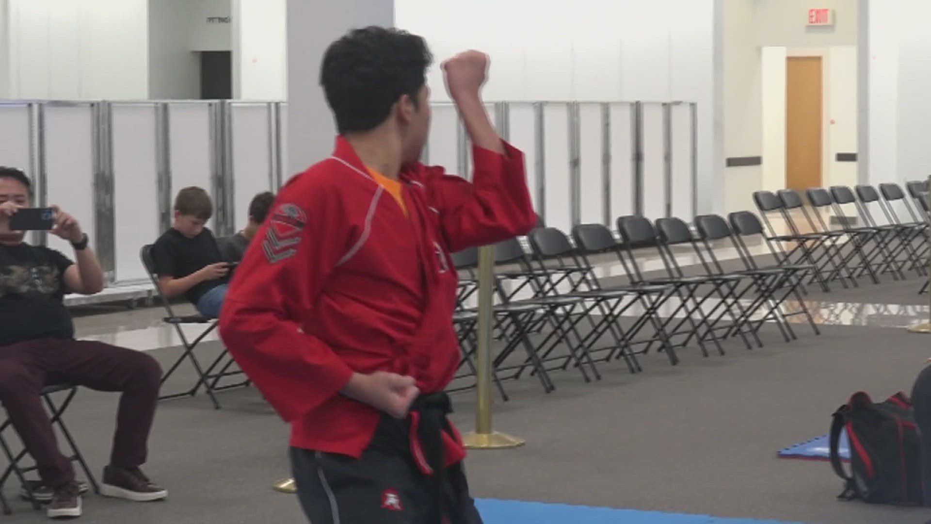 Young athletes get to compete in Beaumont martial arts tournament