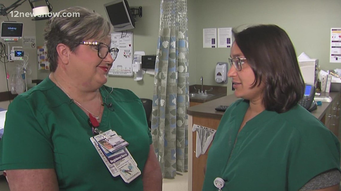 Mother daughter duo working together to care for patients at Beaumont hospital