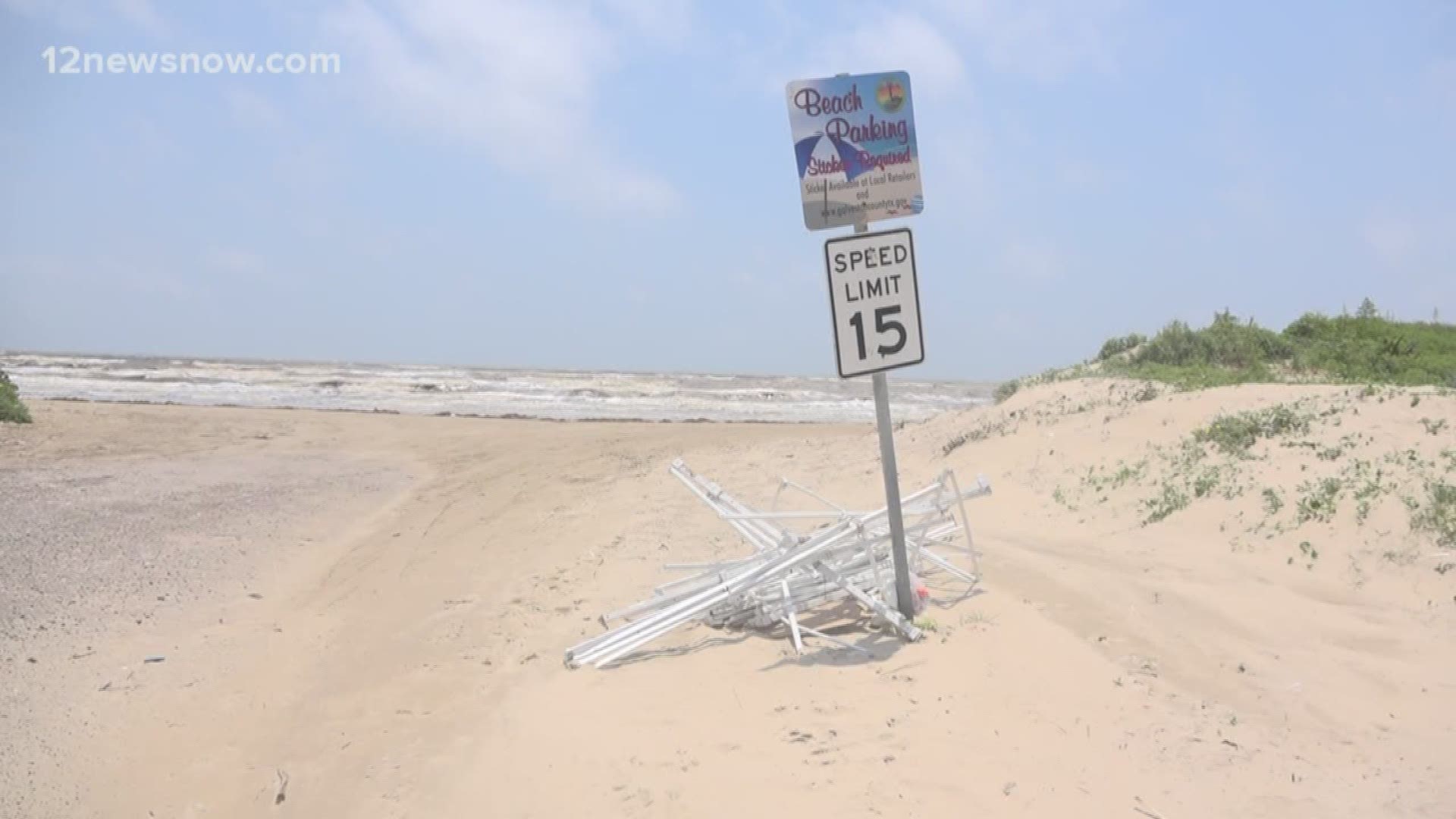 With coronavirus cases spiking across Texas, officials decided to close beach access for the weekend