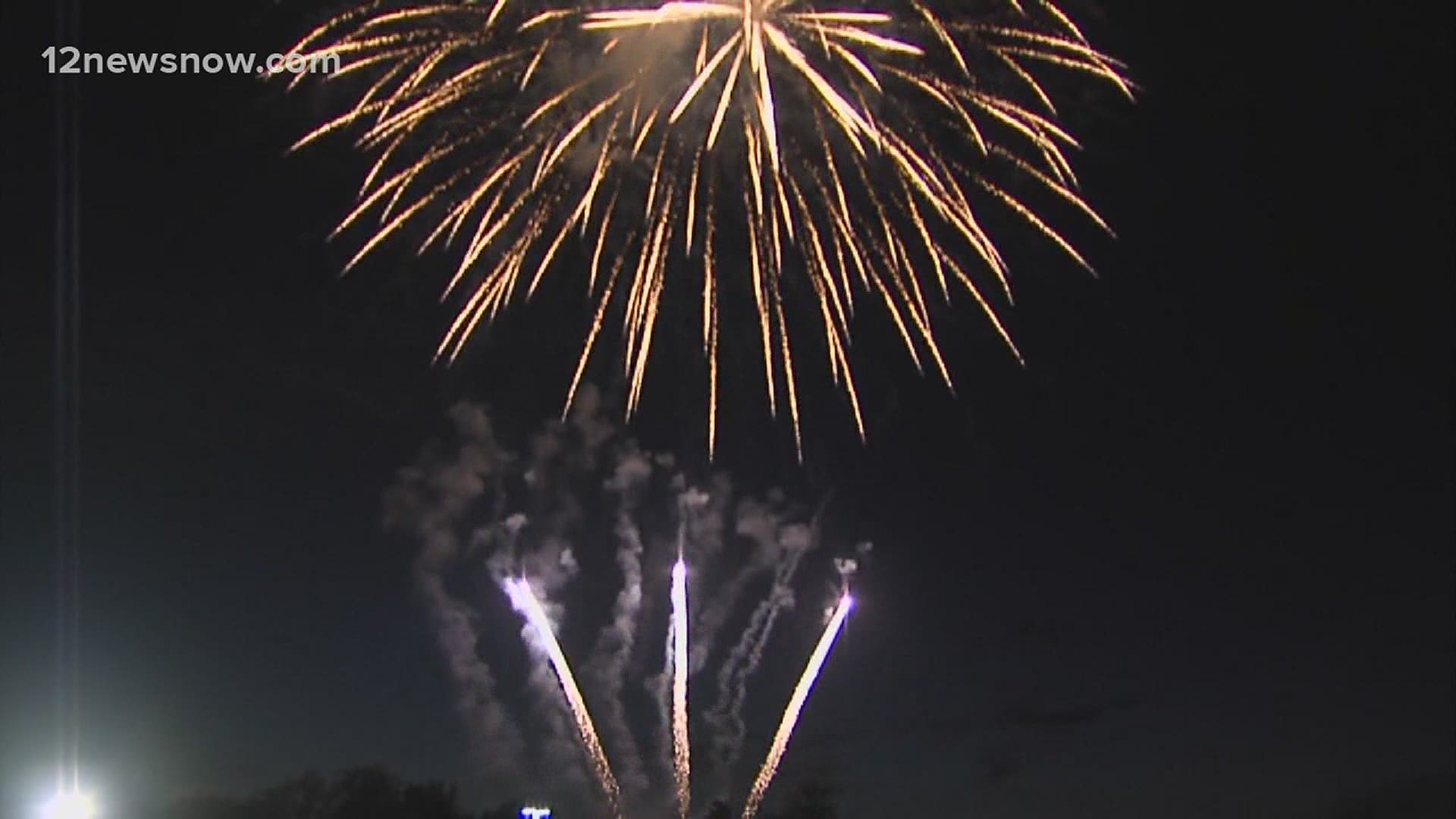 The City of Beaumont is holding it's 35th annual Independence Day celebration with fire works downtown.