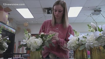 Silsbee High School student receives exclusive floral design scholarship