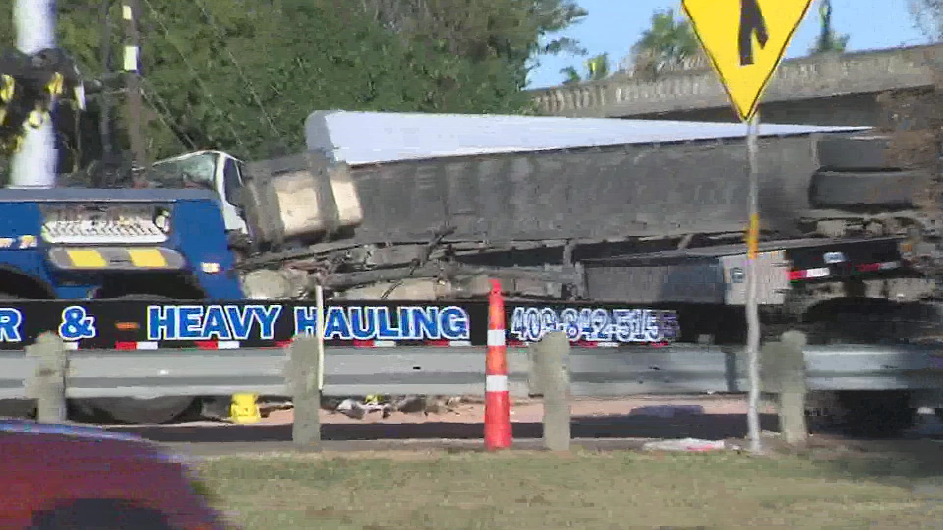 Vidor man killed in wreck involving 18-wheeler along IH-10 in Beaumont  Tuesday morning