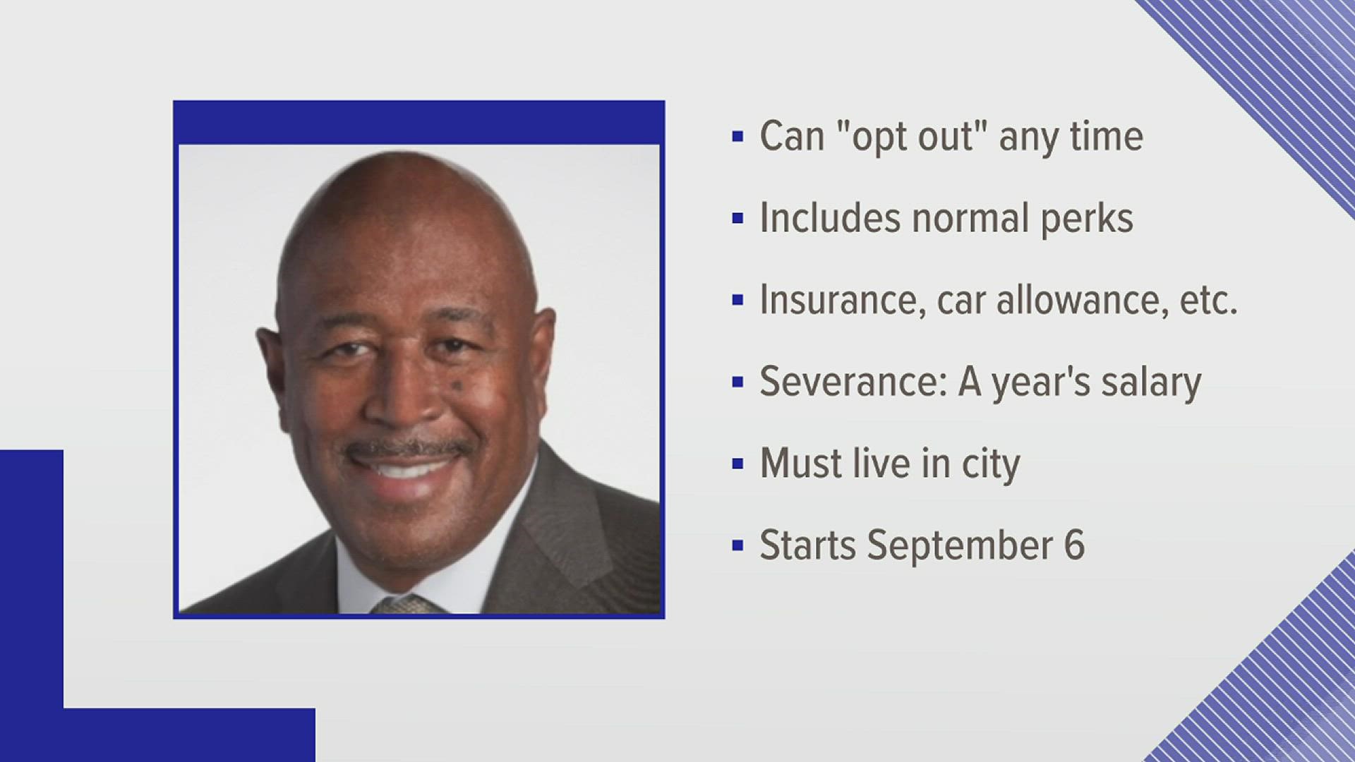 What new Beaumont City Manager Kenneth Williams final employment agreement entails