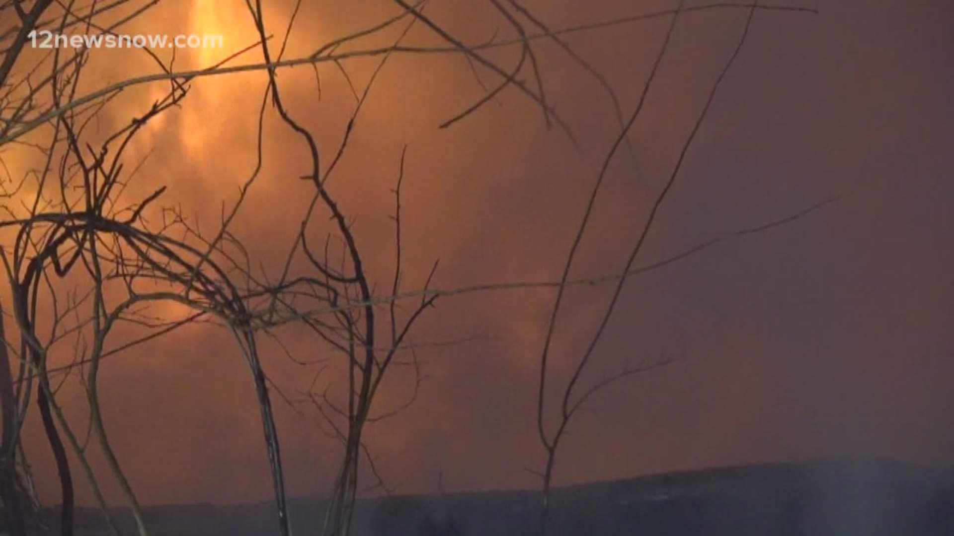 Officials are trying to determine what caused a home to go up in flames. Firefighters got the call around 10:30 p.m. Sunday night.