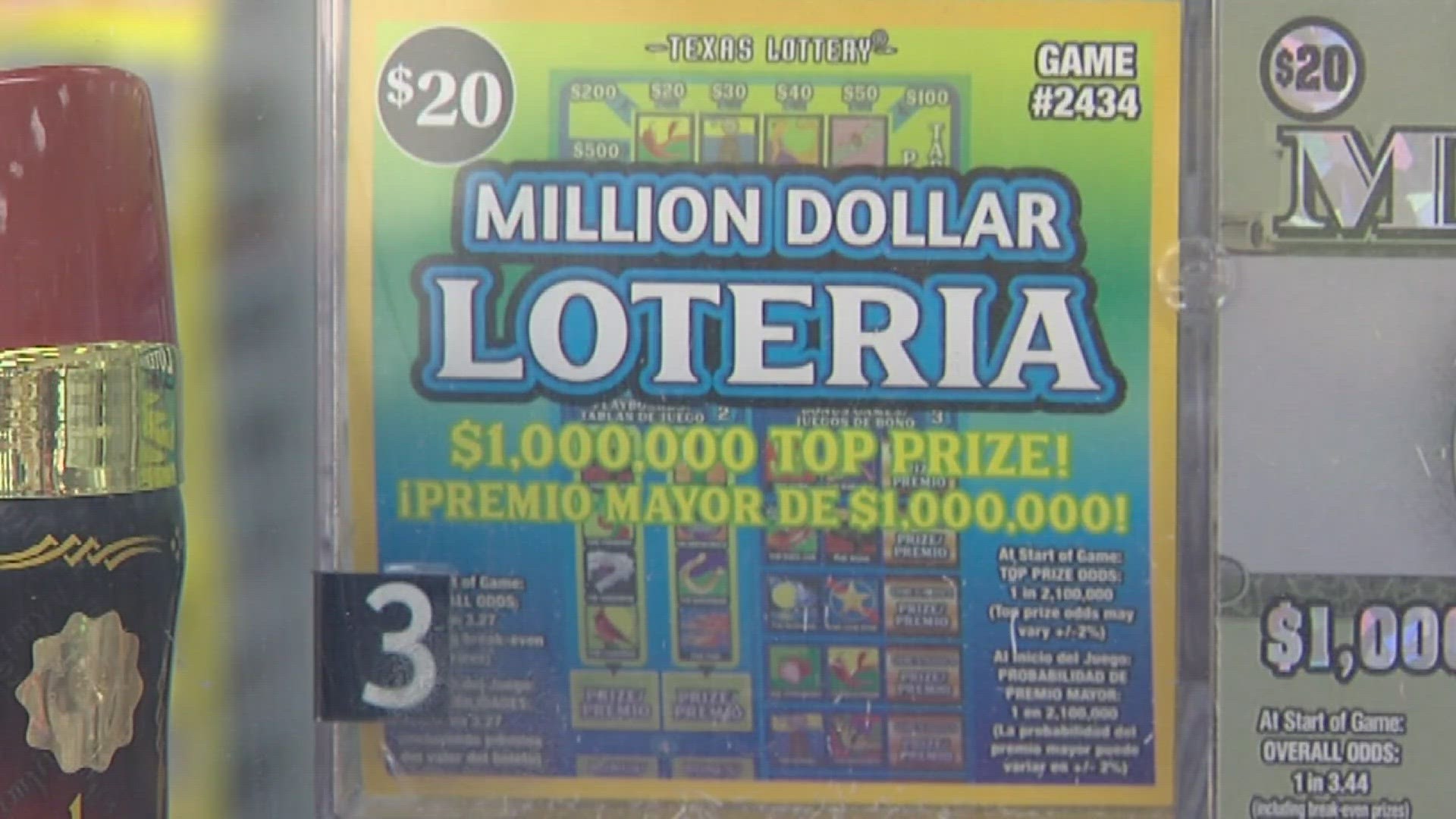 Beaumont resident wins $1M in Texas Lottery scratch ticket