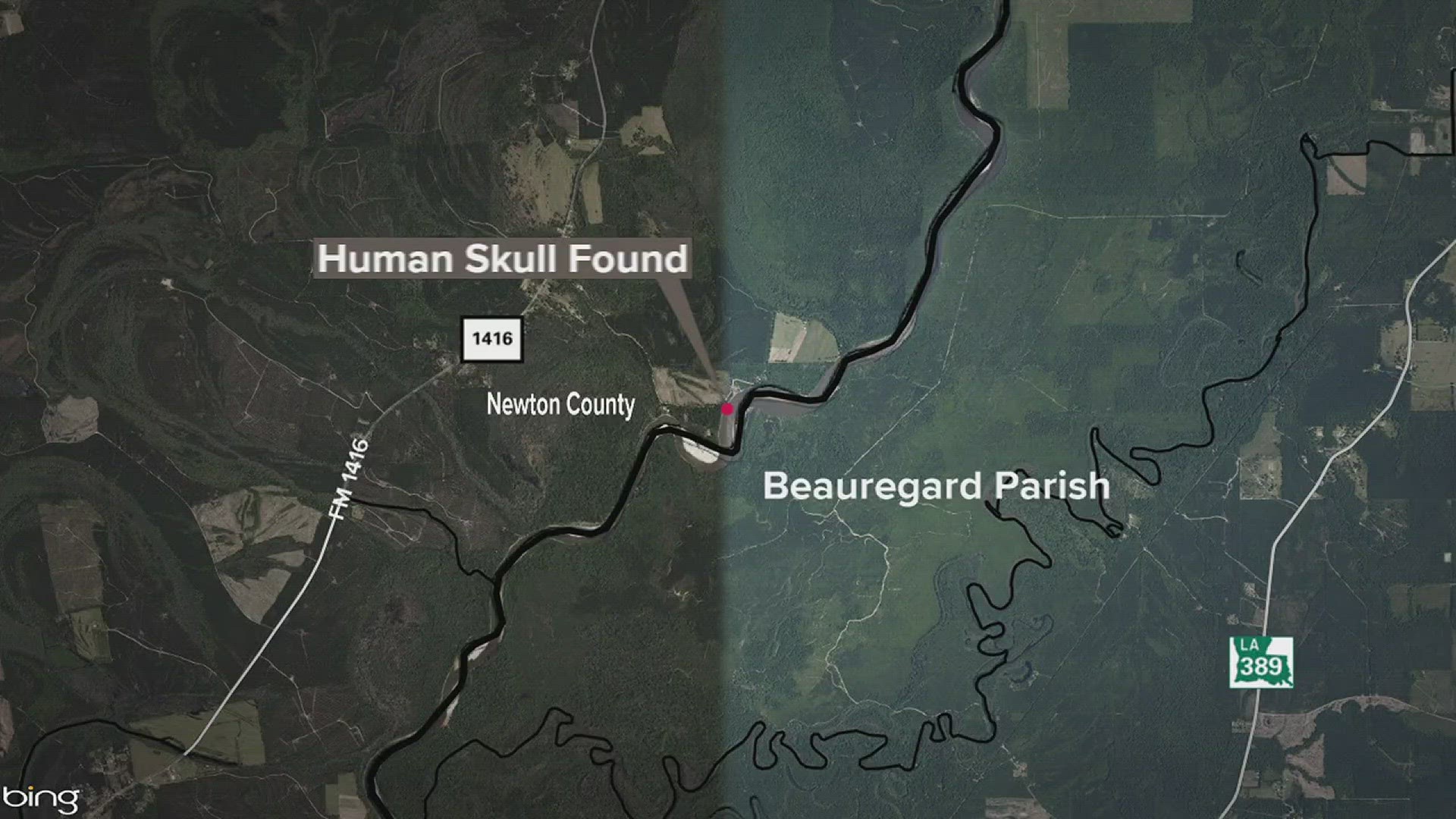 The Newton County Sheriff's Office is investigating after a human backbone was found in a wooded area in Bon Wier.