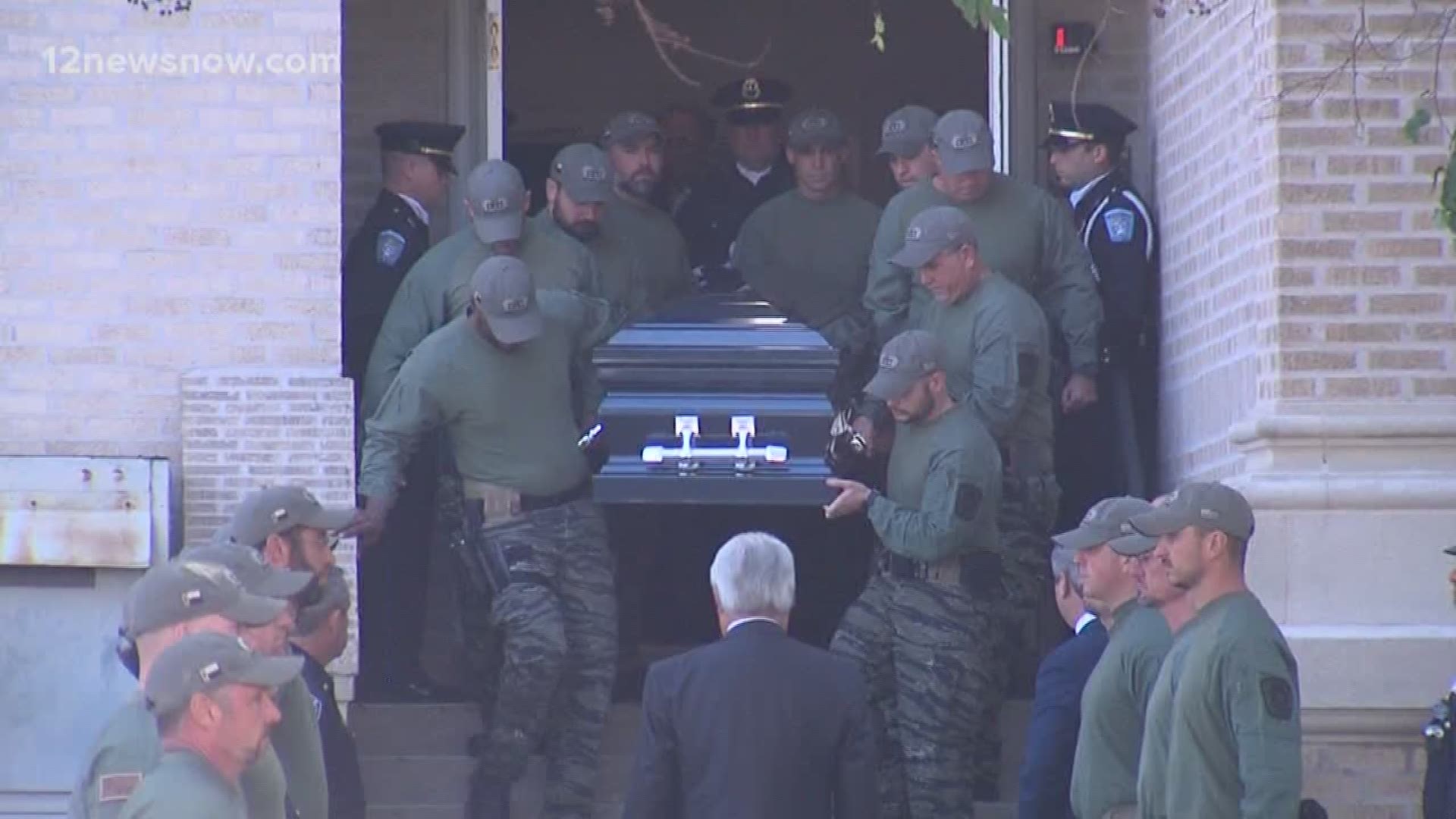 Beaumont Lieutenant honored during Funeral