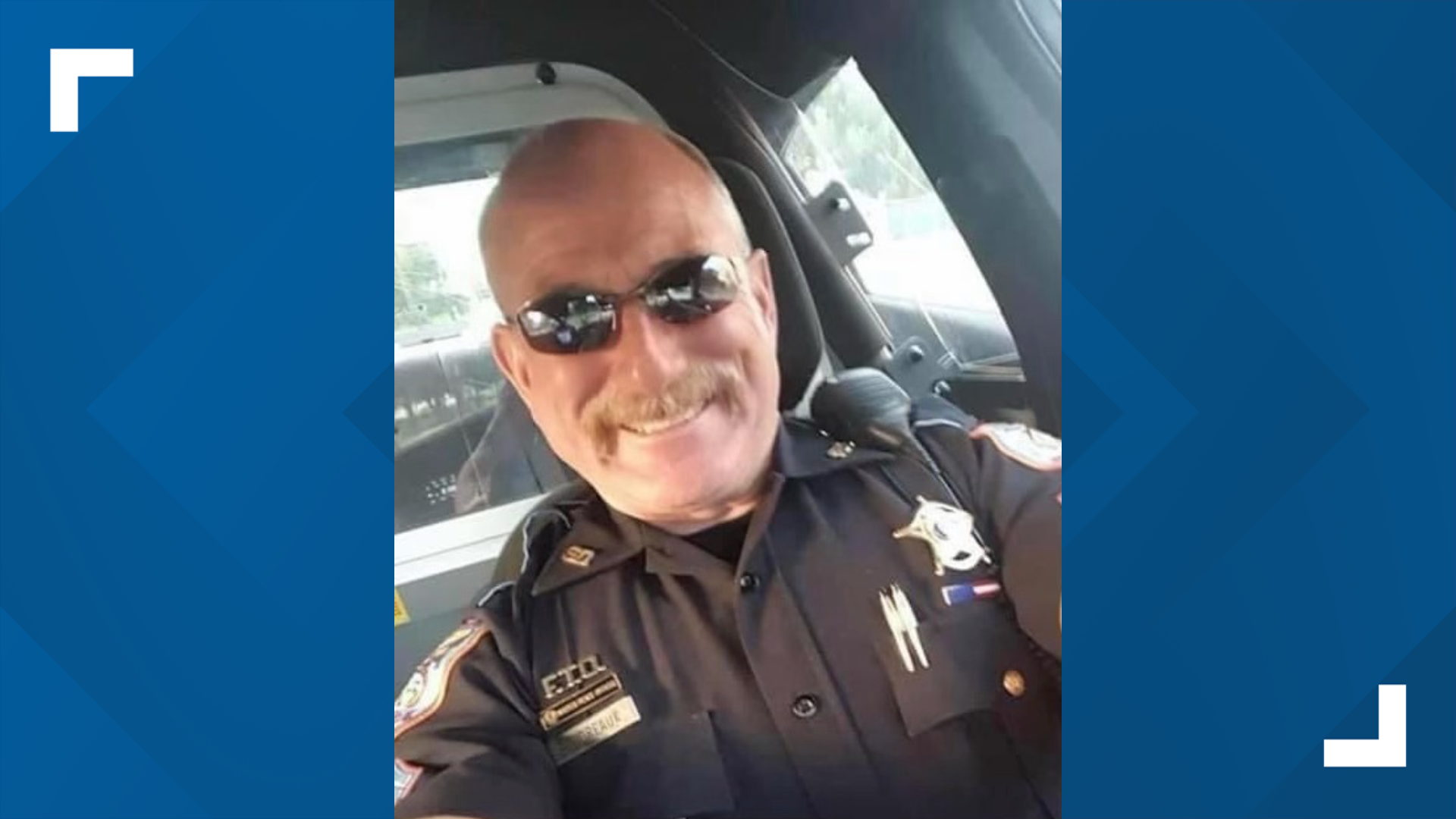 Deputy Craig Boudreaux, 59, died Saturday morning after being hospitalized with COVID-19.