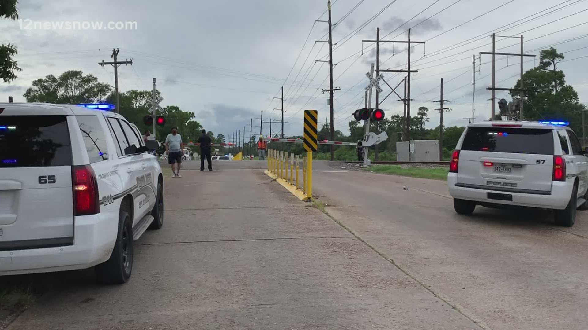 Man hit by Amtrak train in Orange rushed to Beaumont hospital