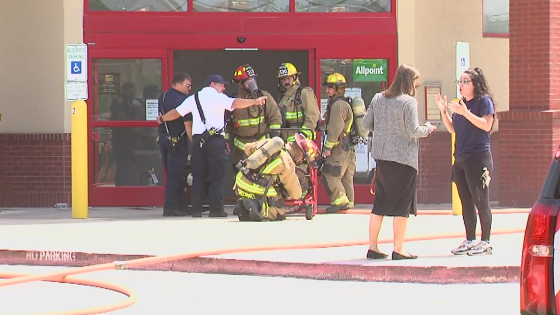 One person transported to hospital following fire at CVS in Beaumont