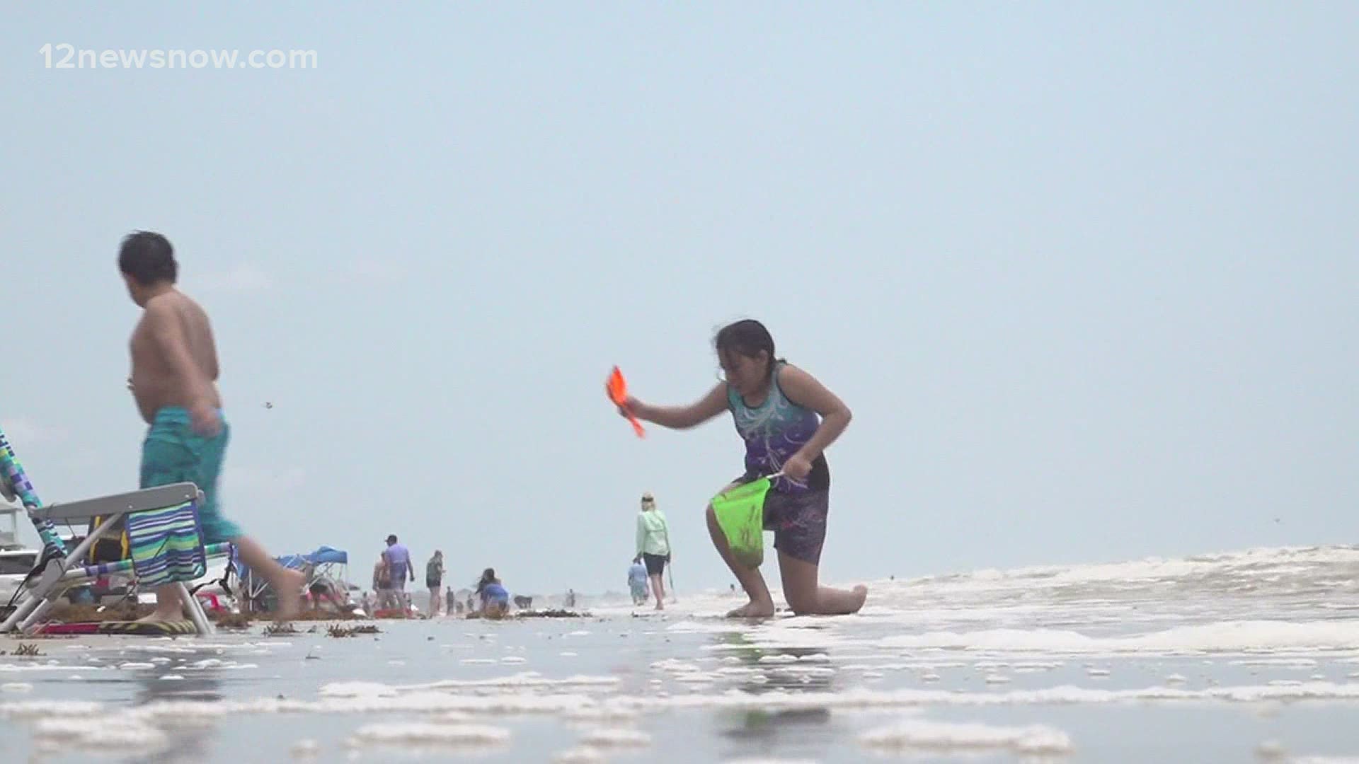 Crystal Beach crowded for 2021 Memorial weekend