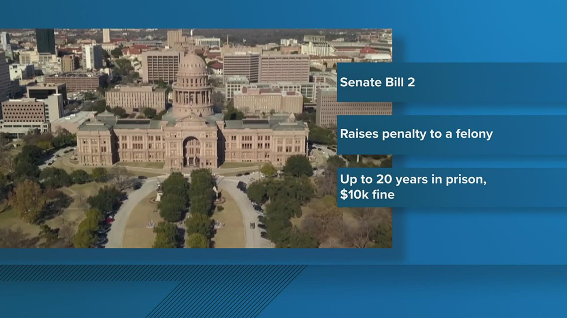 Texas Senate revives effort to make illegal voting a felony