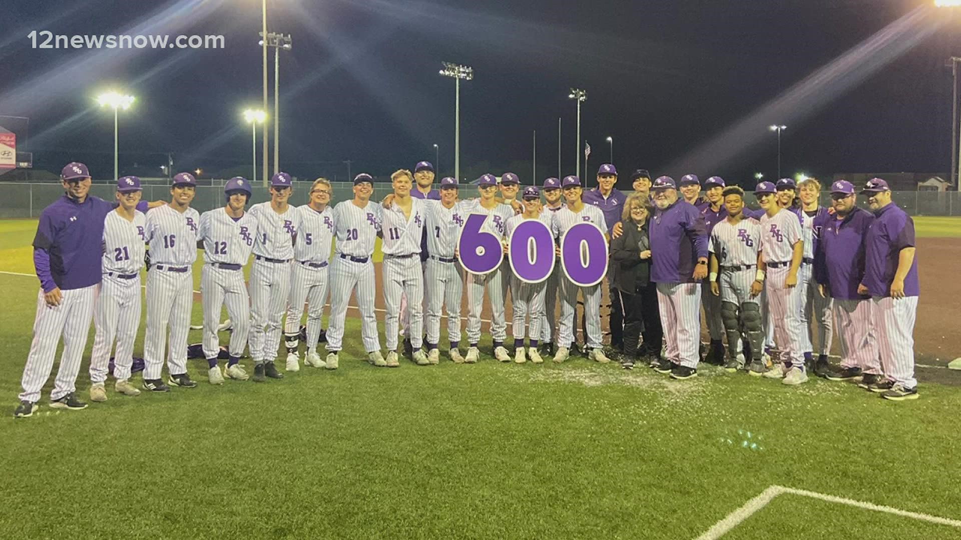 Scott Carter picked up his 600th career against Crosby Friday night