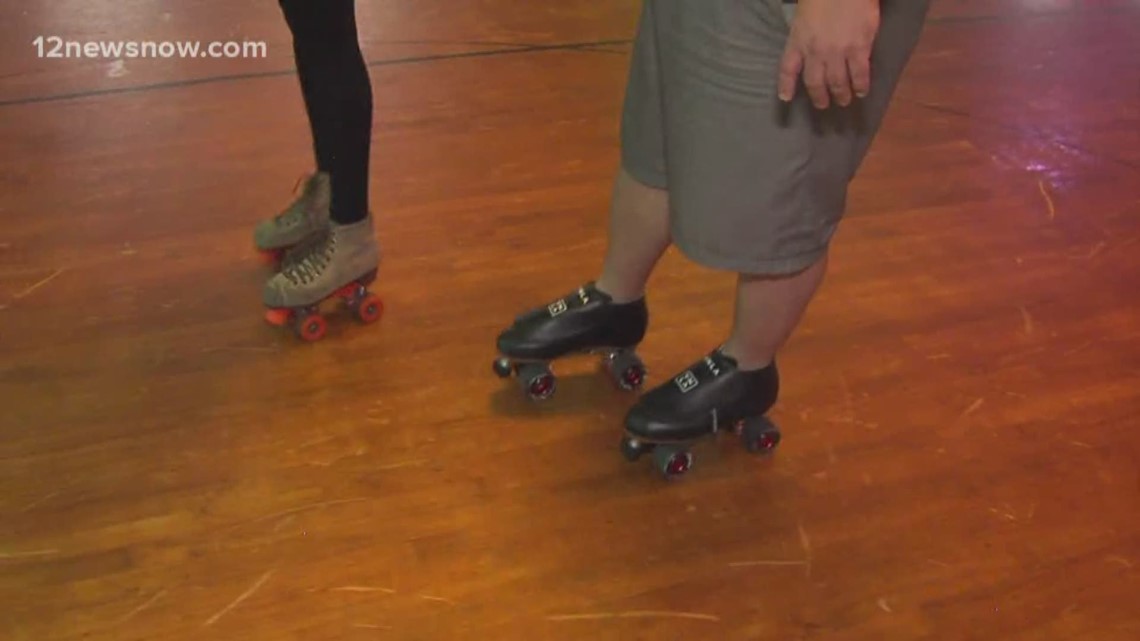 Skate night for adults at Manning s Texas on Wheels