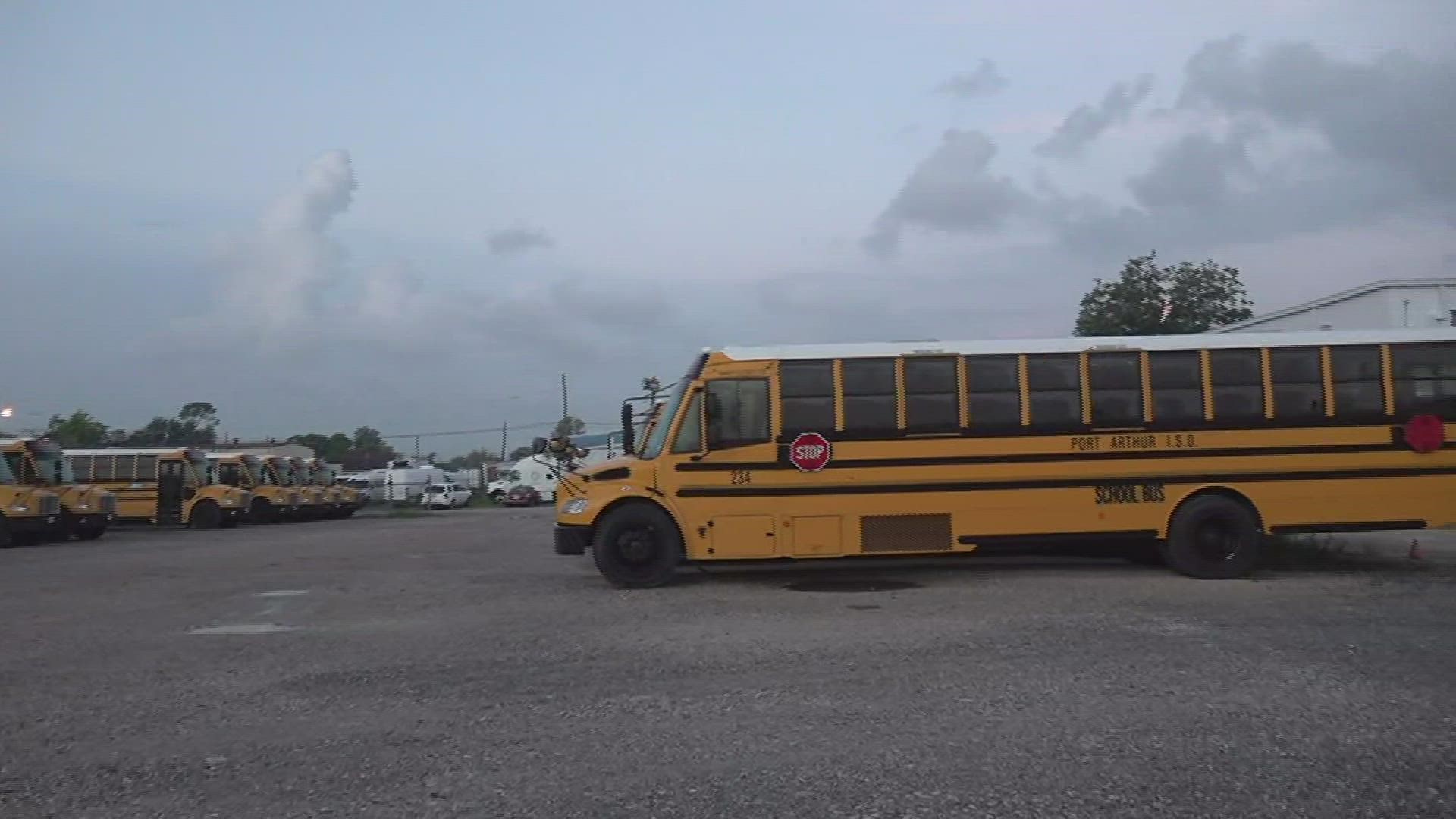 Many districts across Southeast Texas are struggling with a bus driver shortage.