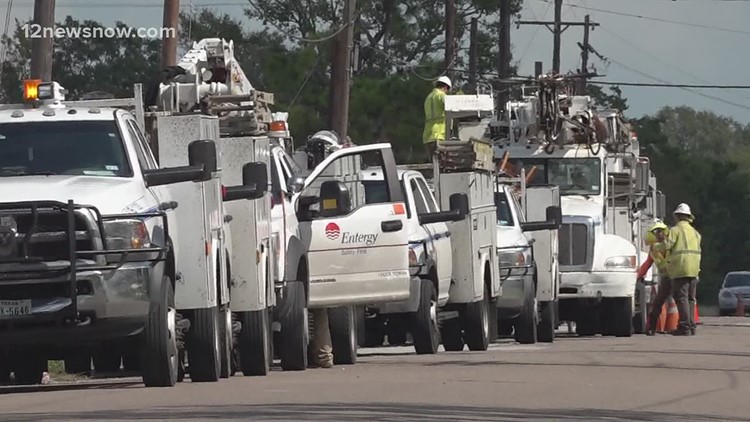 UPDATES: Entergy's Hurricane Nicholas restoration in Southeast Texas to wrap up Wednesday