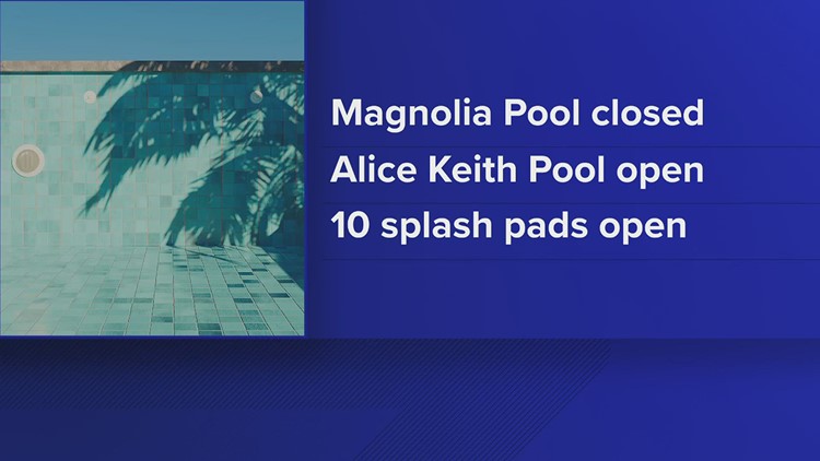 Magnolia pool in Beaumont will be closed this weekend