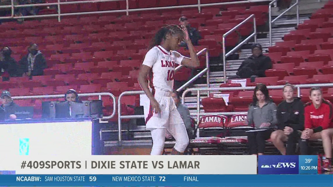Lamar women grab 75-65 win over Dixie State