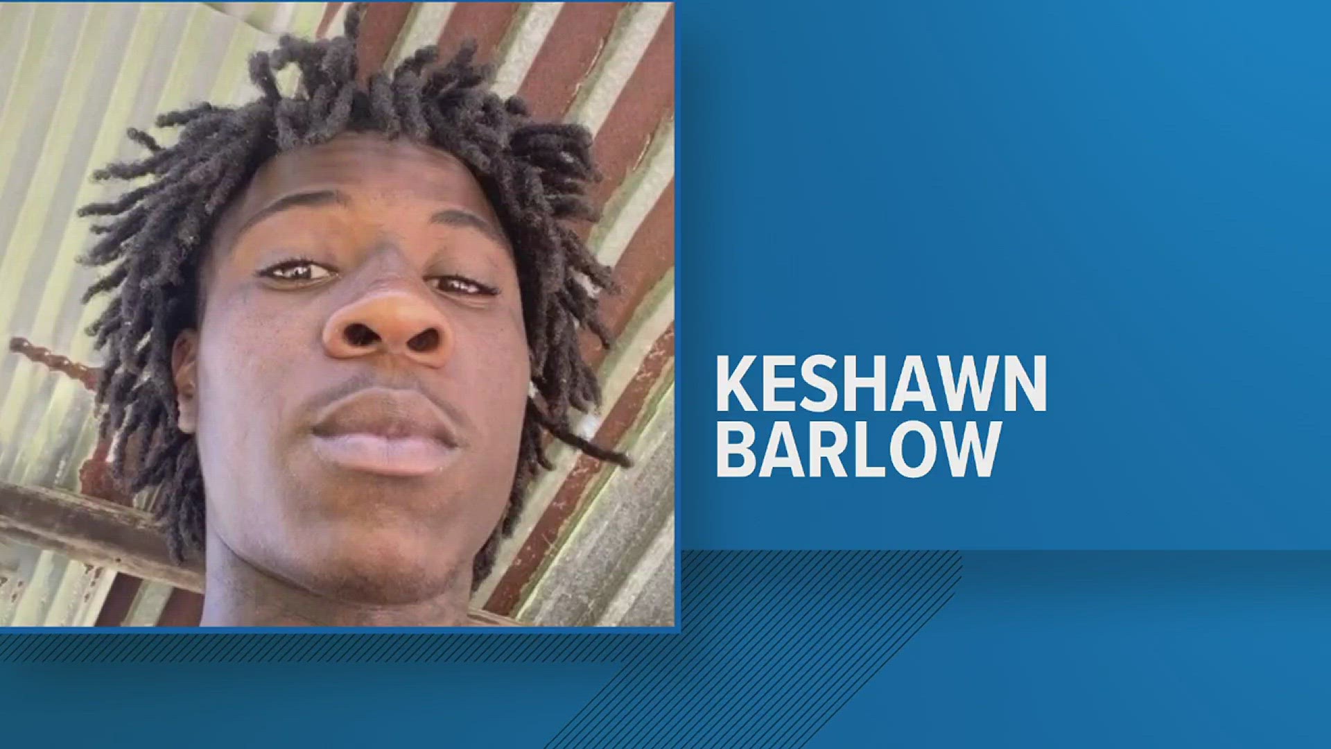 Keshawn Barlow, 17, is wanted for the murder of Tyrone Horace, 50, and the aggravated assault of another victim that occurred on June 10, 2023 at Alice Keith Park.