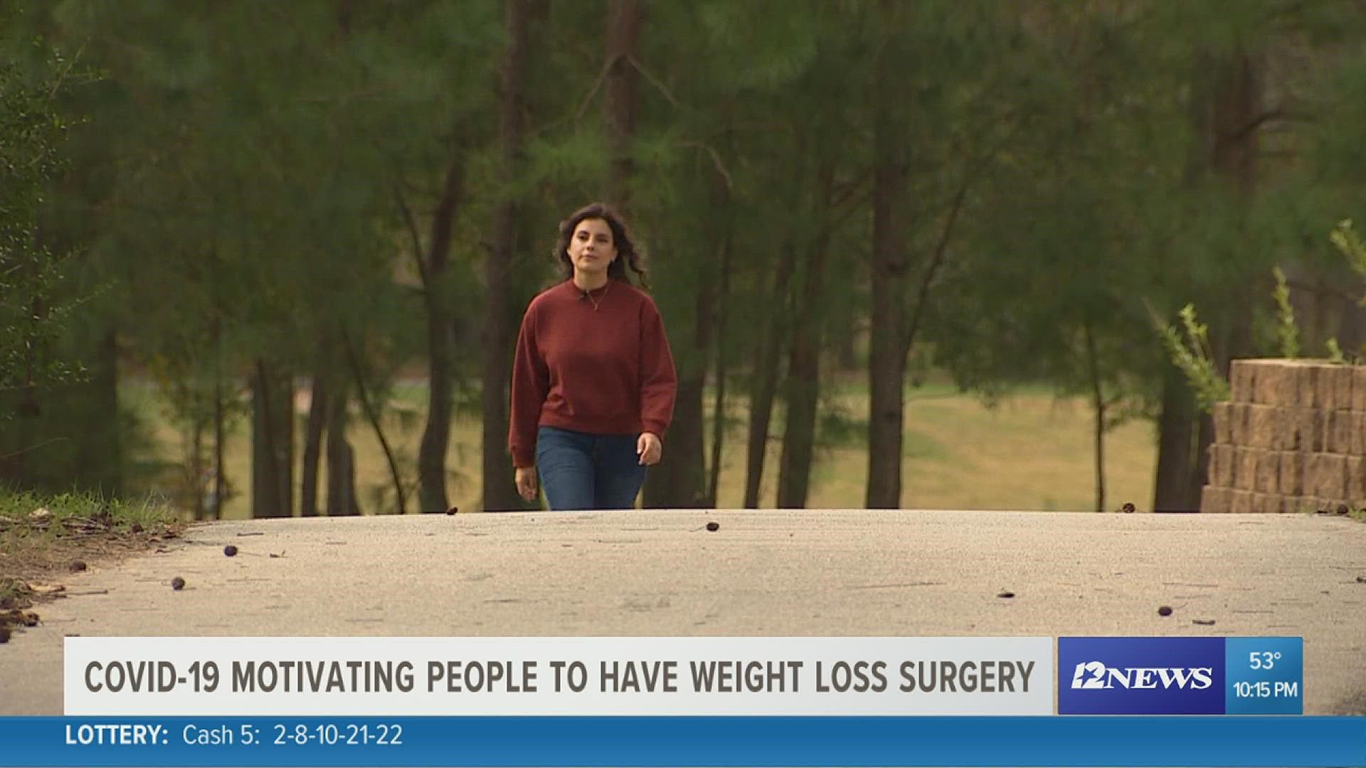 Doctors say after some people hear that being overweight and having COVID-19, they want to get weight loss surgery.