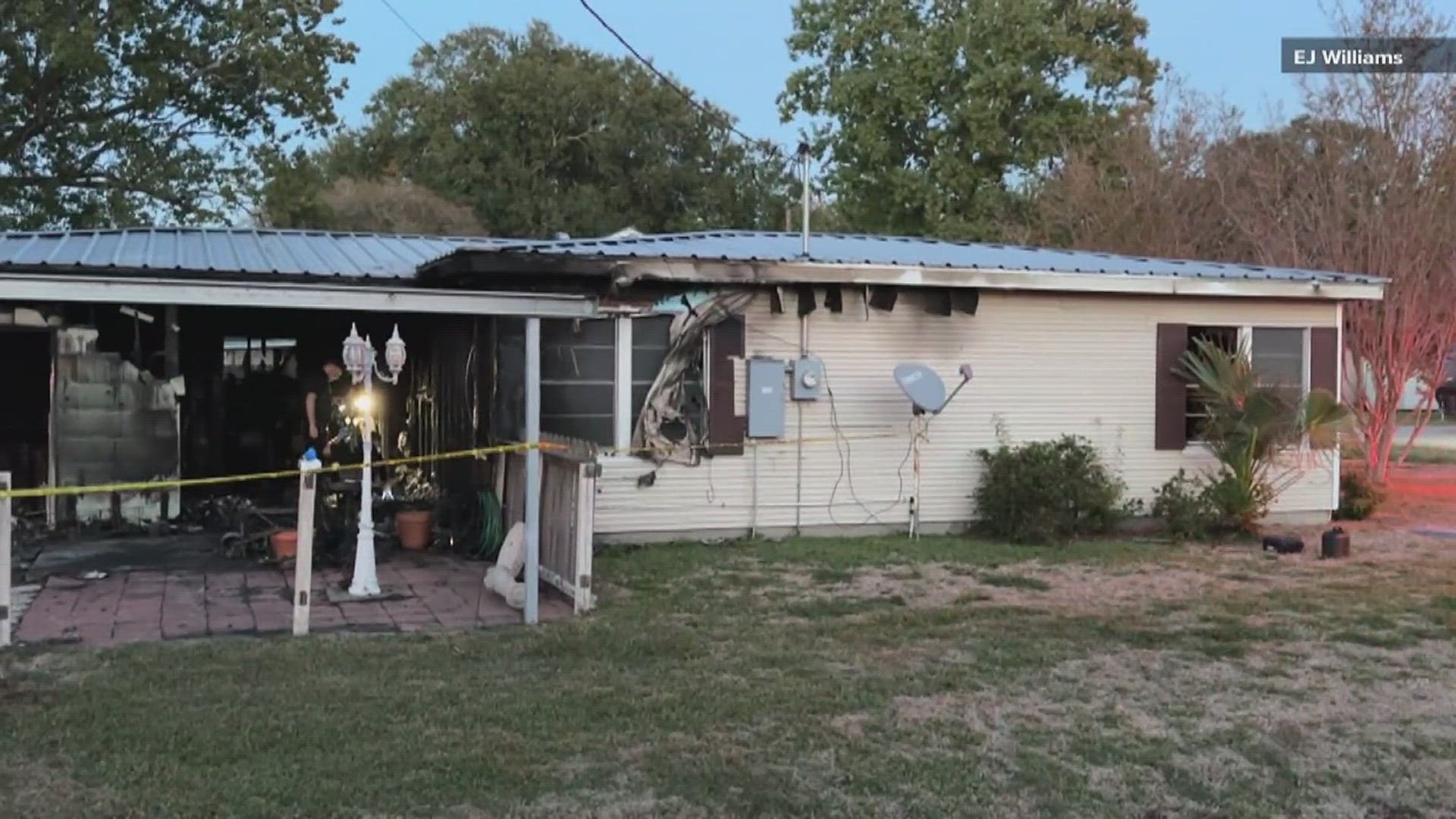 Her body was found after a search of the burned home.