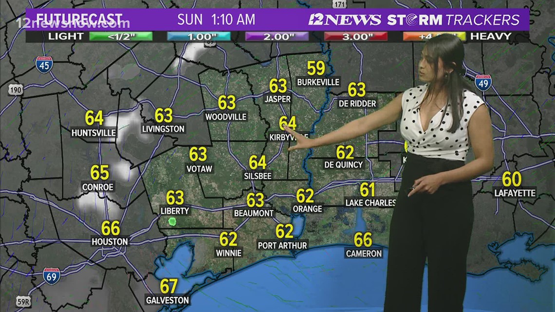 Daily Forecast For Southeast Texas | 12newsnow.com