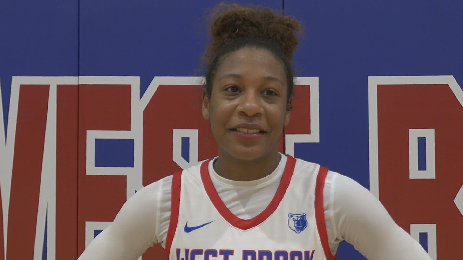 Lady Bruin senior Jacei Denley says she's grateful for the chance to represent her hometown.