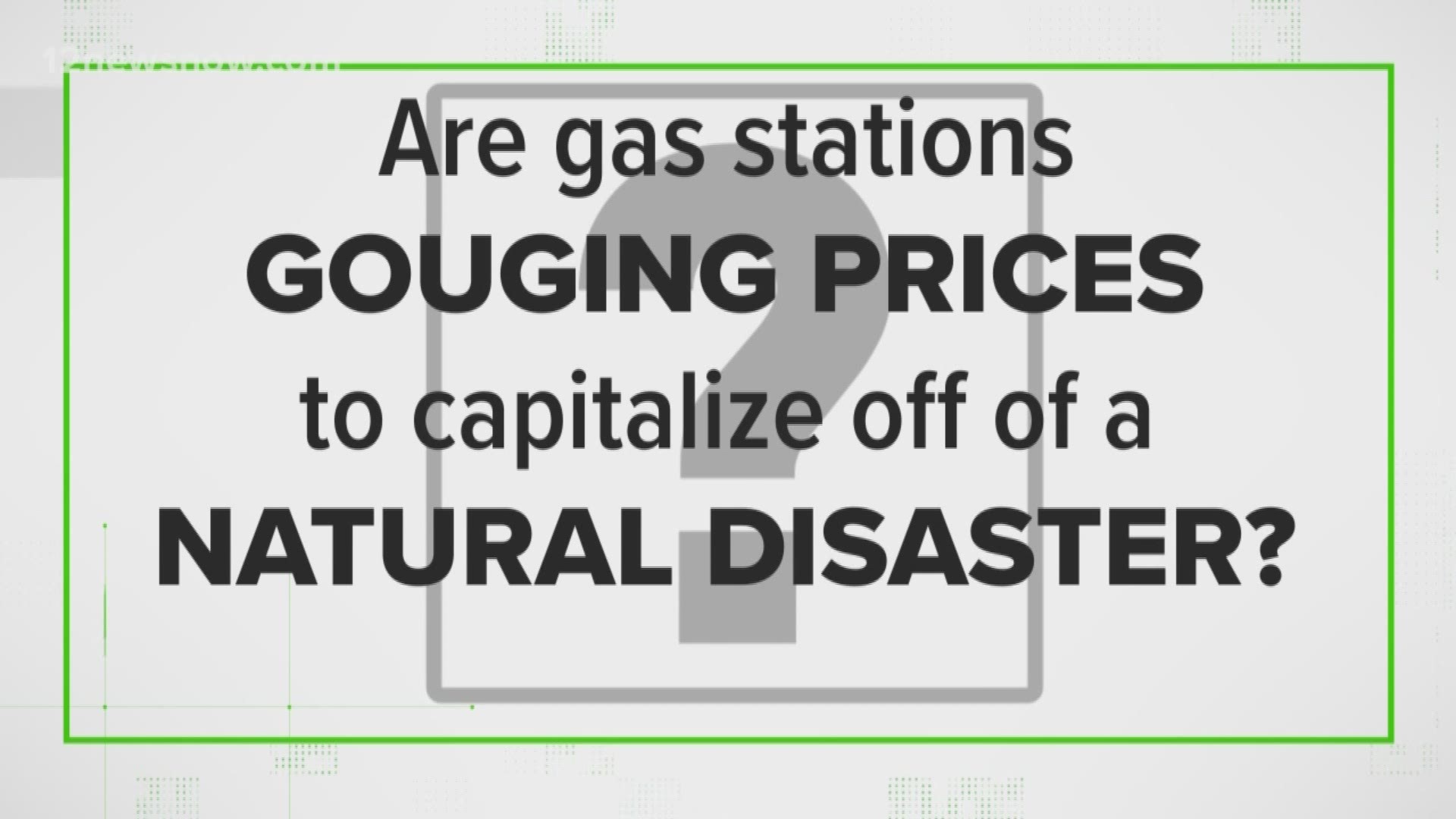 Gas prices are surging ahead of Tropical Storm Harvey. Some pumps in Southeast Texas have seen a 30 cent increase over the last several hours. We've seen lots of posts on social media accusing gas stations of price gouging. Are gas stations gouging prices to capitalize off of you during a natural disaster?