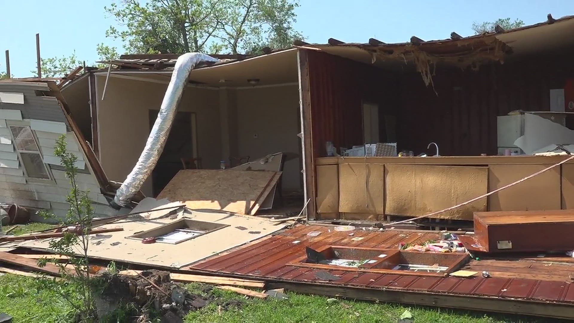 Properties damaged by severe overnight storms in Southeast Texas ...