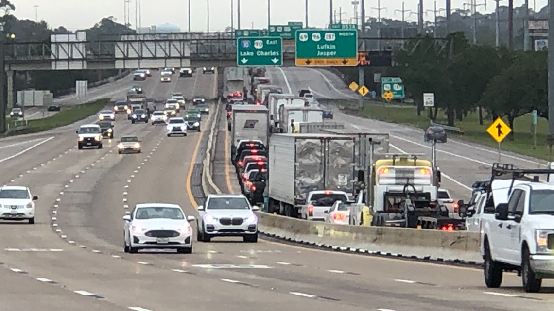 Multiple construction zones cause backups slowdowns on I 10