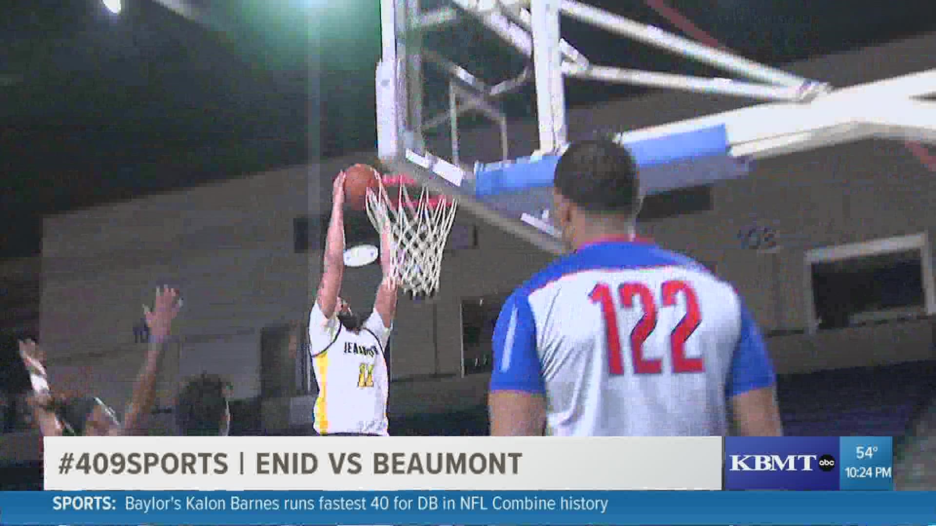 Beaumont Panthers fall in TBL debut to Enid