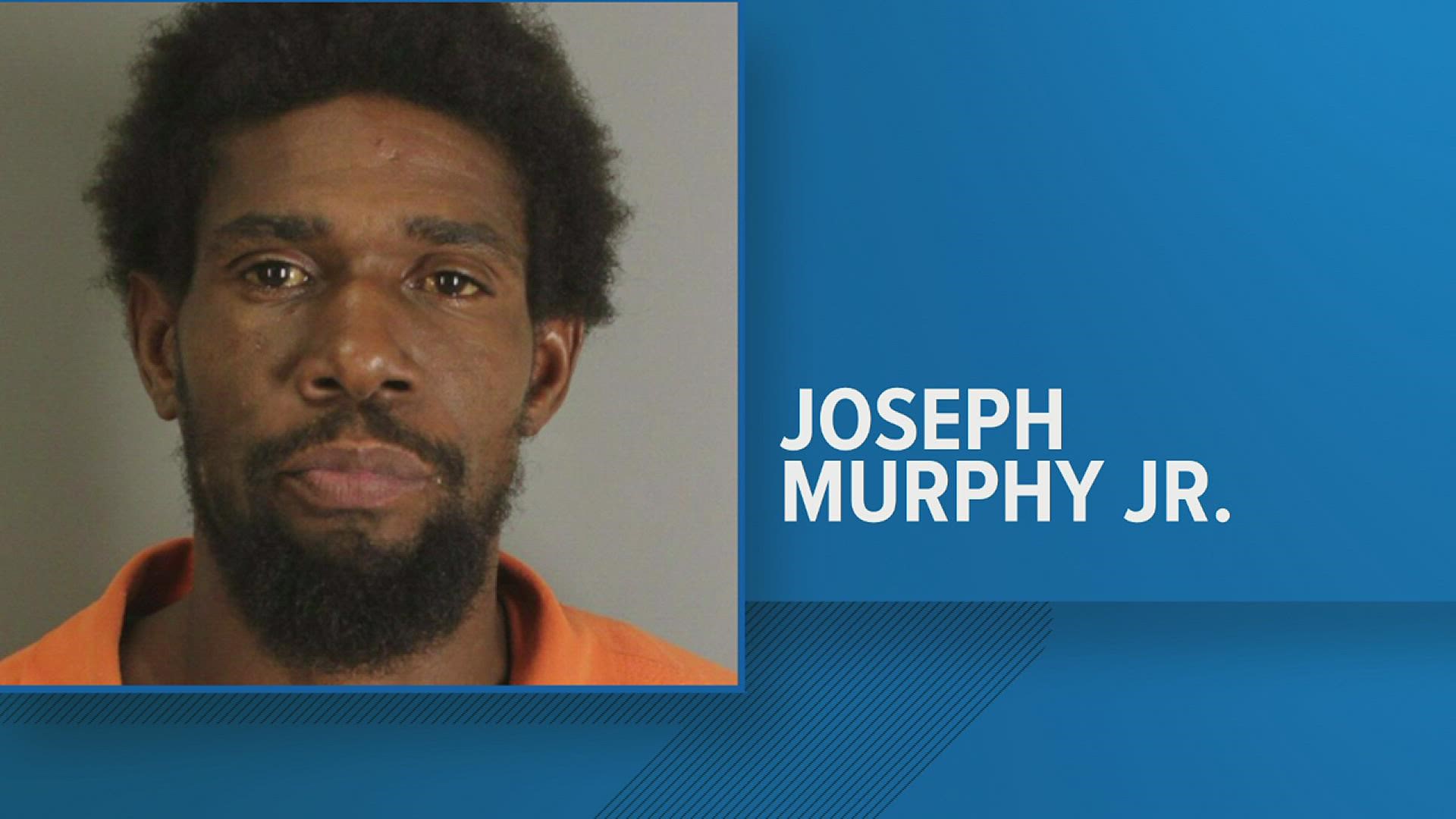 Joseph Raymond Murphy is accused of assaulting Beaumont Police officers while they were trying to arrest him.