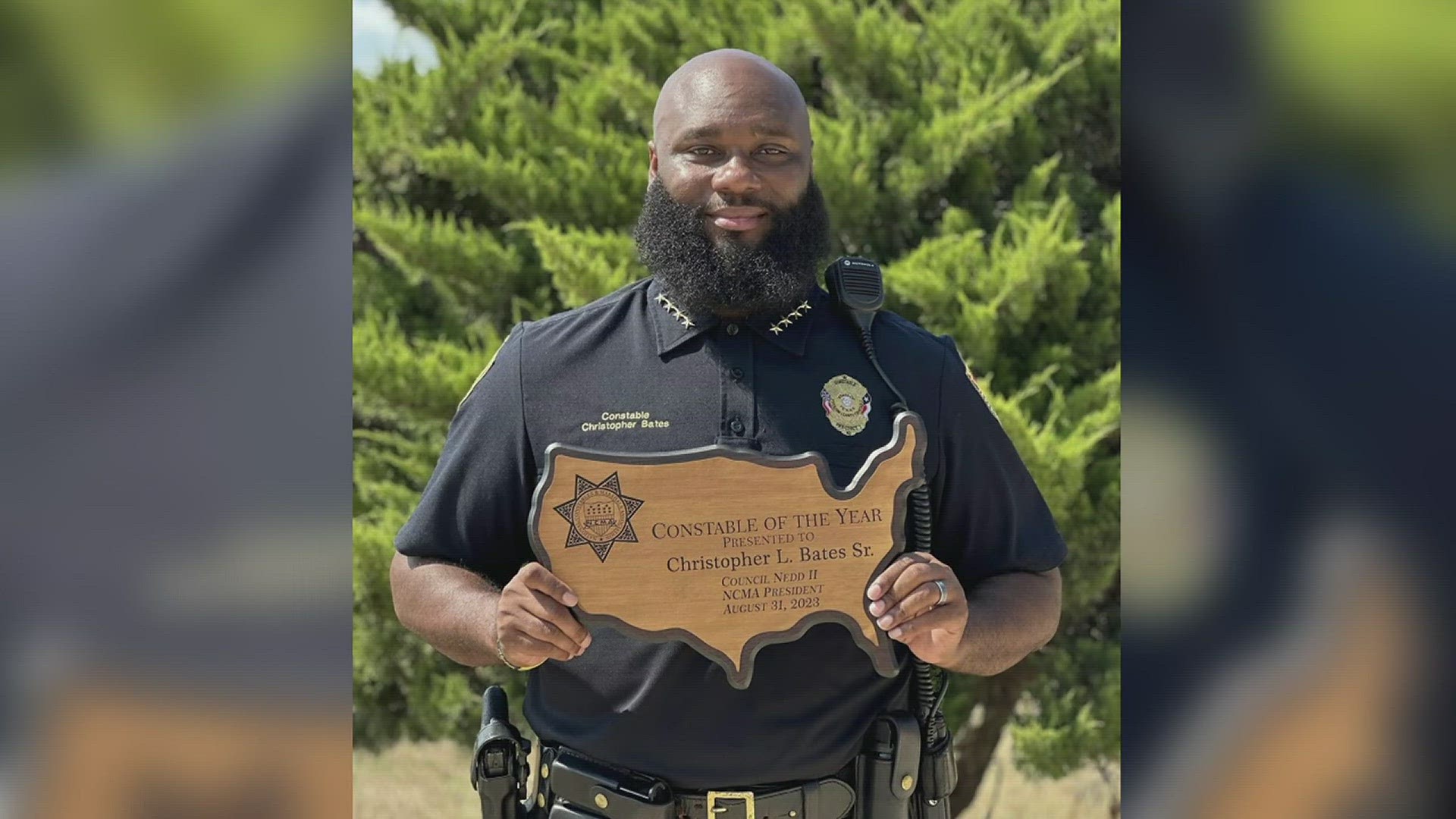Constable Christopher Bates, Sr. was named 2023 United States Constable of the Year by the National Constables and Marshals Association.
