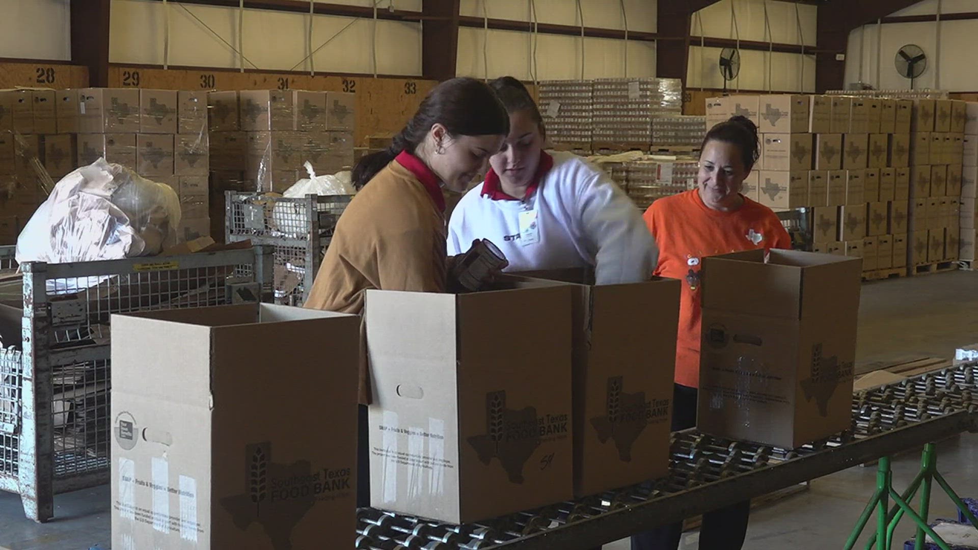 300 to 400 volunteers are needed to help package more than 2 million pounds of food that will go to people in need this holiday season.