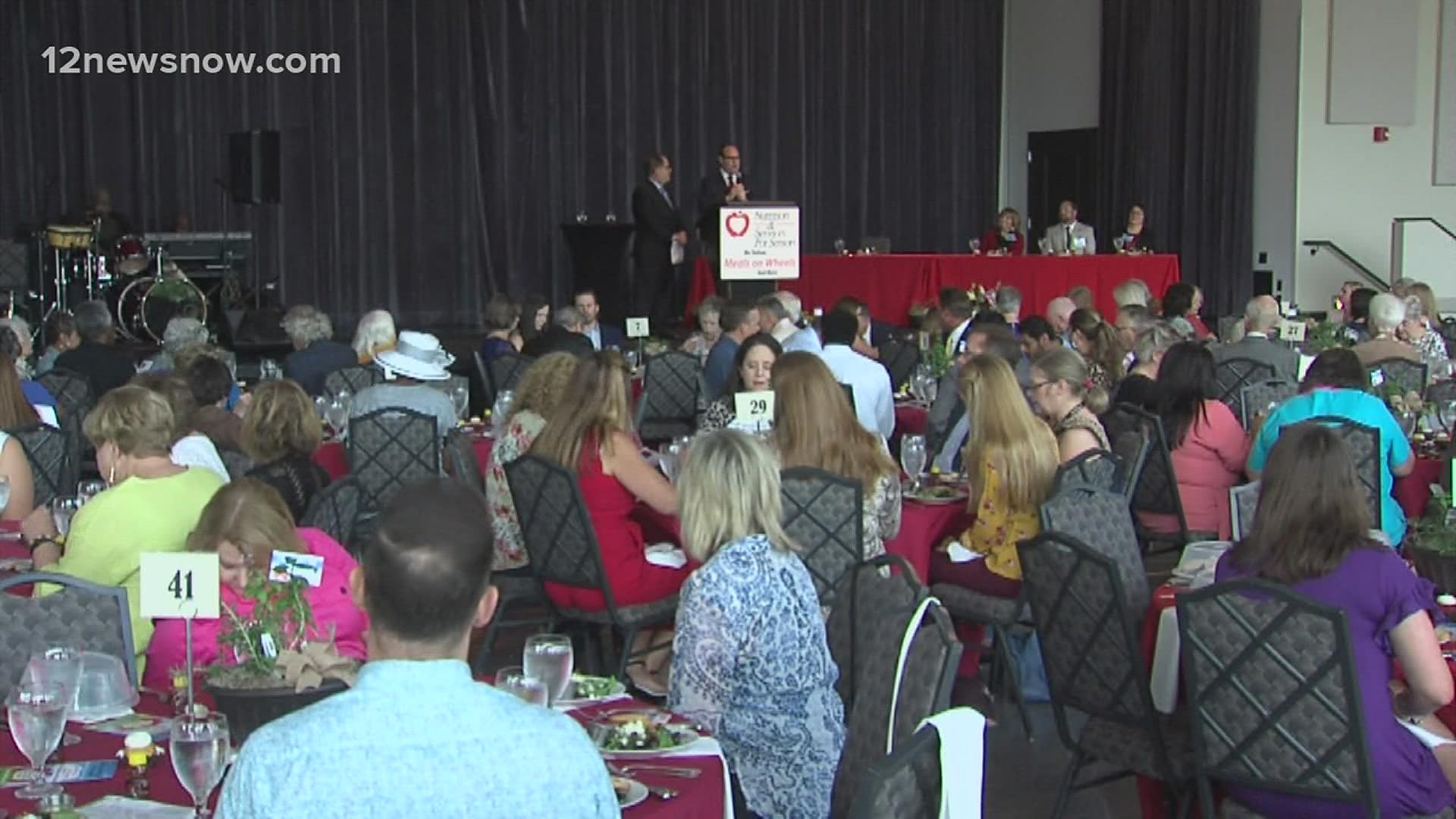 Hundreds of Southeast Texans packed the Event Centre Thursday for the 11th annual Deliver the Difference luncheon supporting Meals on Wheels.