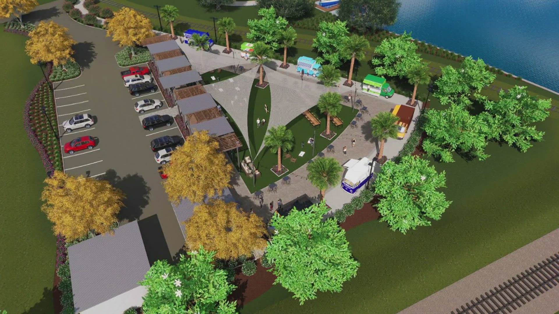 If the city approves the project, residents will soon be able to enjoy a new food truck park.