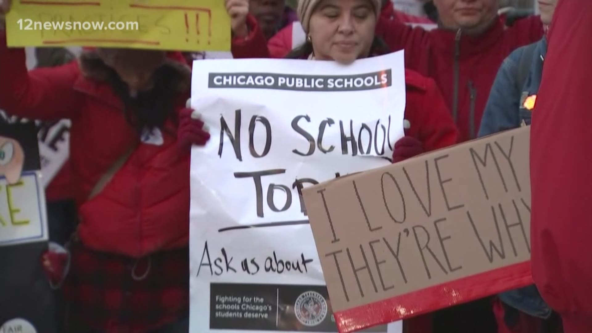 Chicago teacher's union leadership says all hopes for a quick end to the teacher's strike are over.