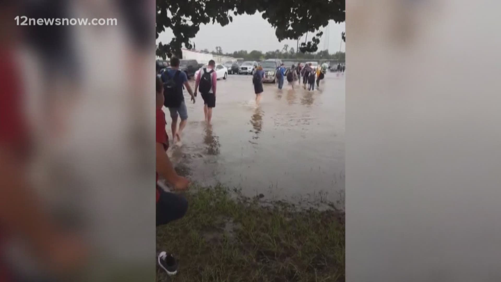 Vidor ISD parents concerned with flooding issues in temporary portable buildings