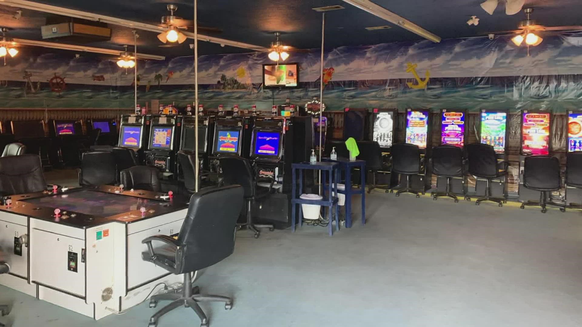 Violations were found at The Getaway Game Room in Vidor and the Fuel Mart Game Room in Rose City.