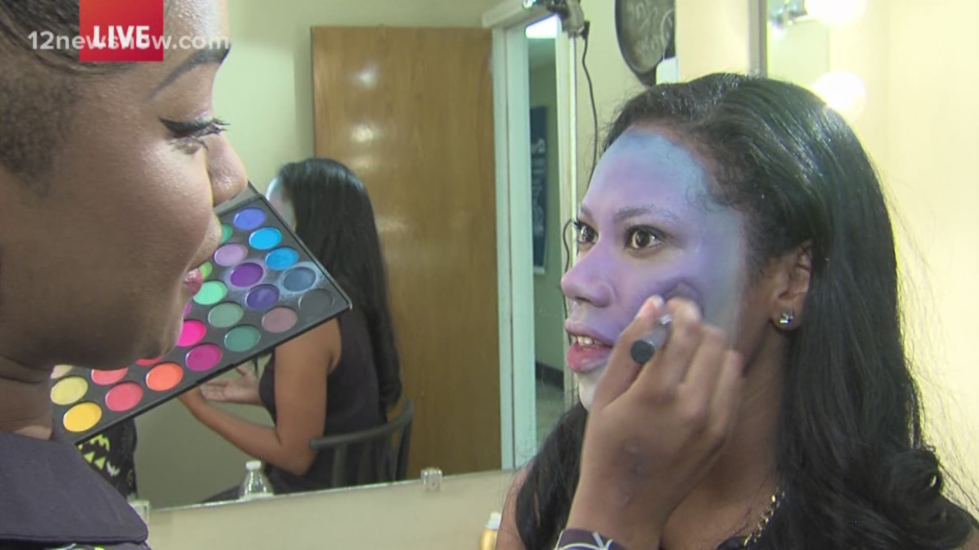 13 DAYS OF HALLOWEEN: Who needs a costume when you've got makeup?