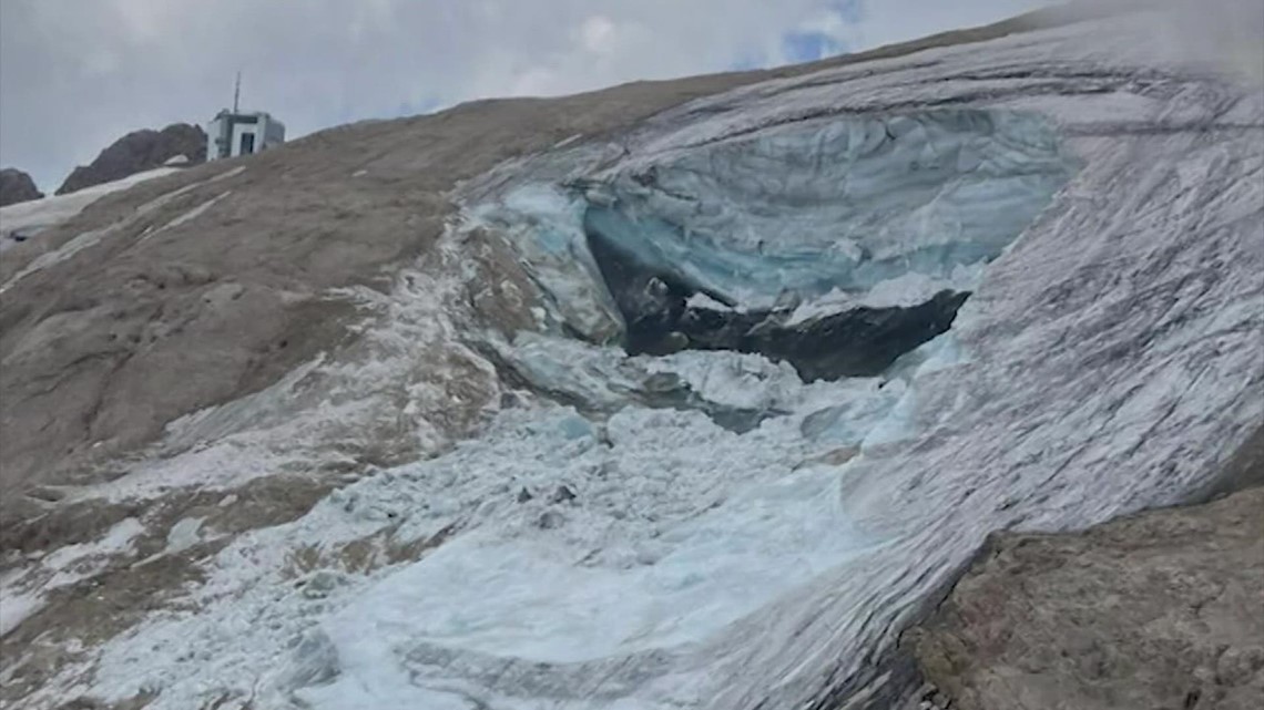 At least 6 hikers dead after large chuck of glacier broke loose at popular Italy trail
