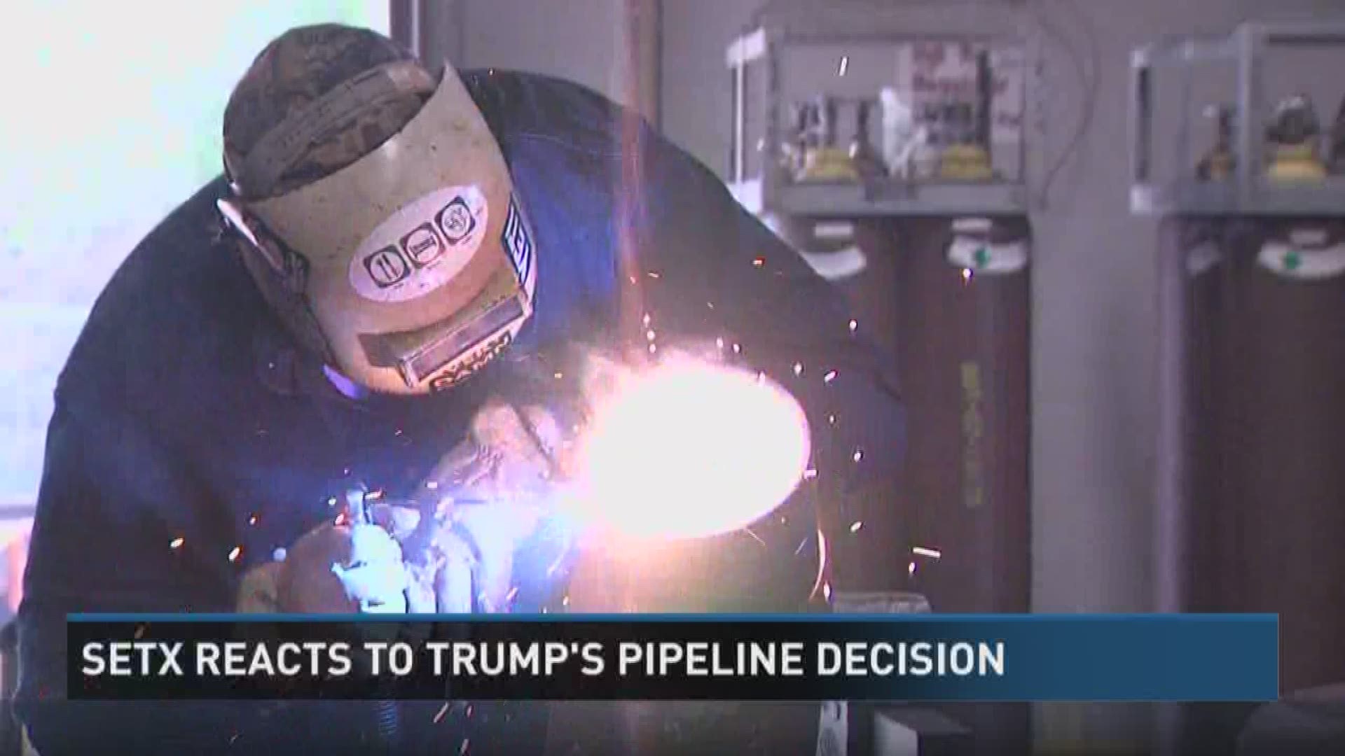Local welders and prospective pipefitters hope that construction the Keystone Pipeline will create jobs locally