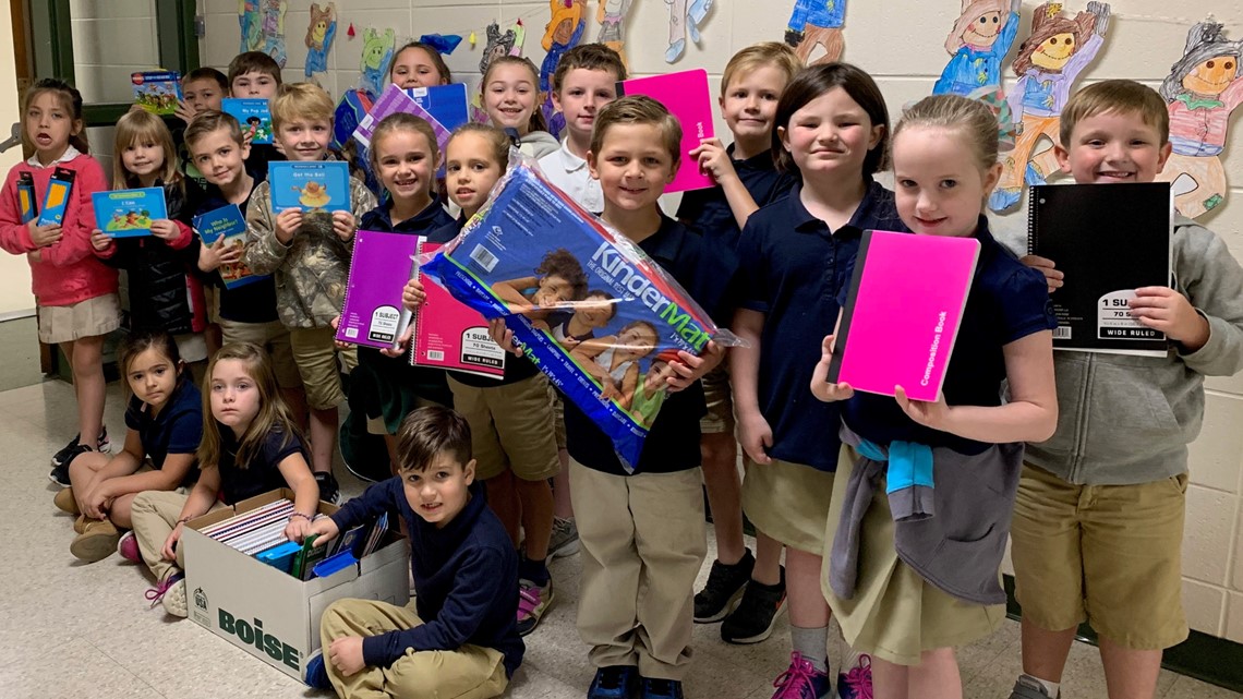 French Settlement Elementary School pays it forward after Imelda