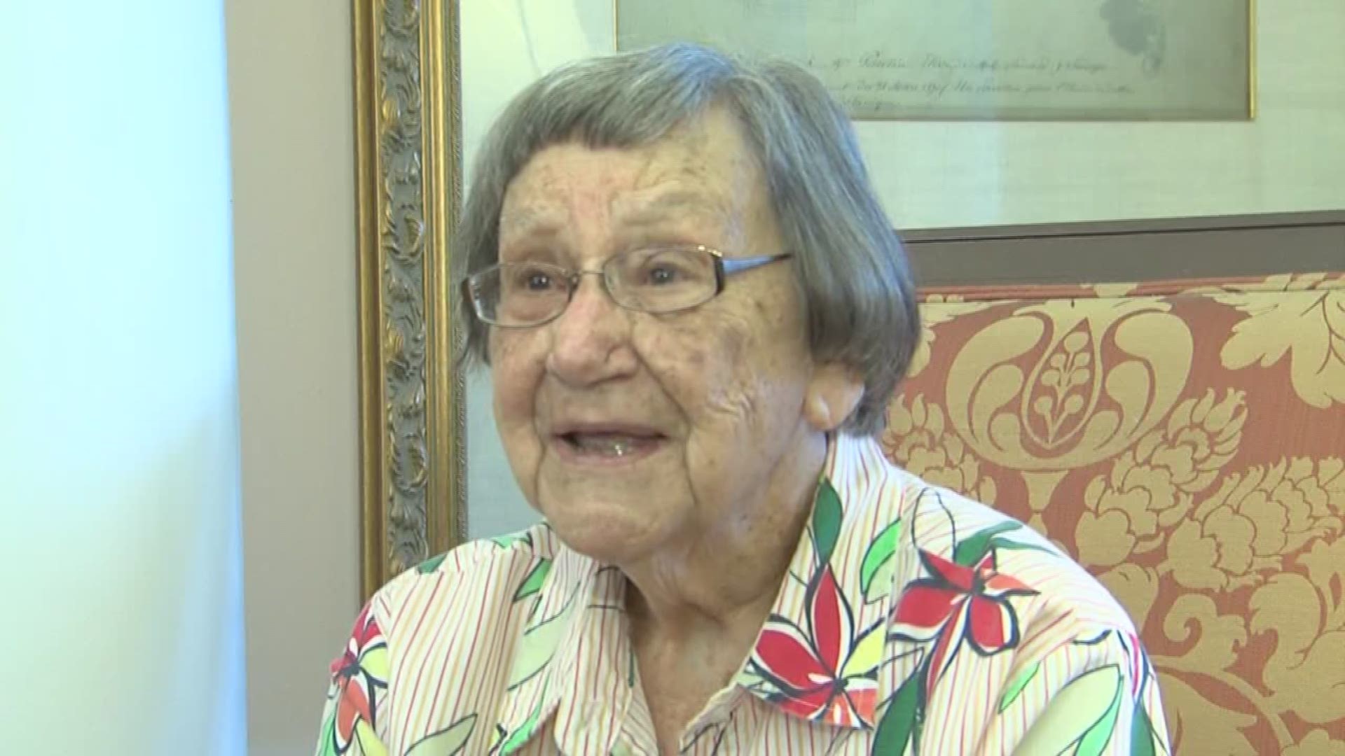 100-year-old Connie Dickinson, of Beaumont has been recognized by TexanPlus and the Houston Astros as one of the top volunteers in the state and needs your vote as she tries to win $25,000 for her volunteer organization, Golden Triangle RSVP.