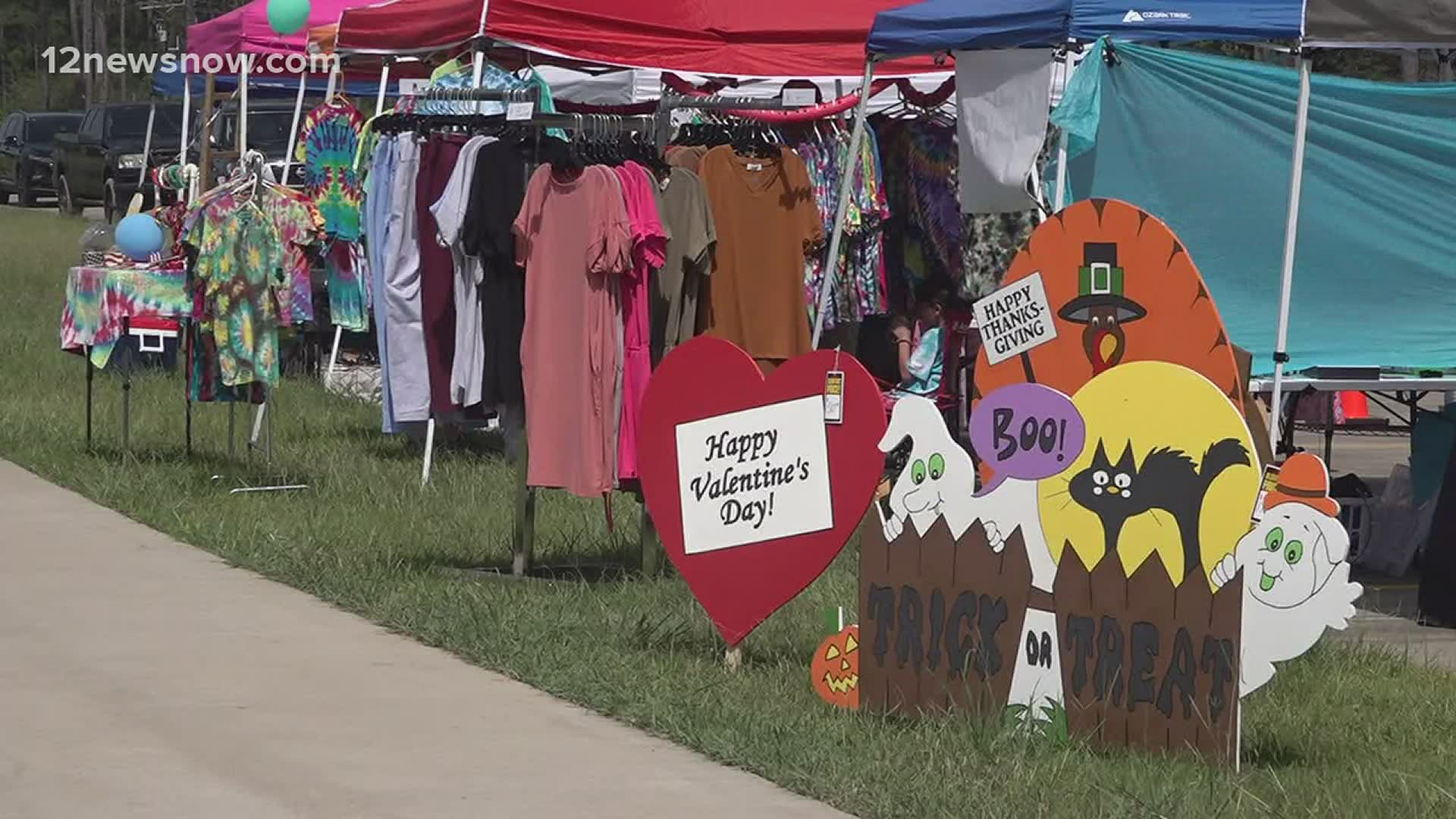 Vendors said staying afloat during the pandemic was a struggle, but events like Lumberton Trade Days are helping them recover from the financial hit.