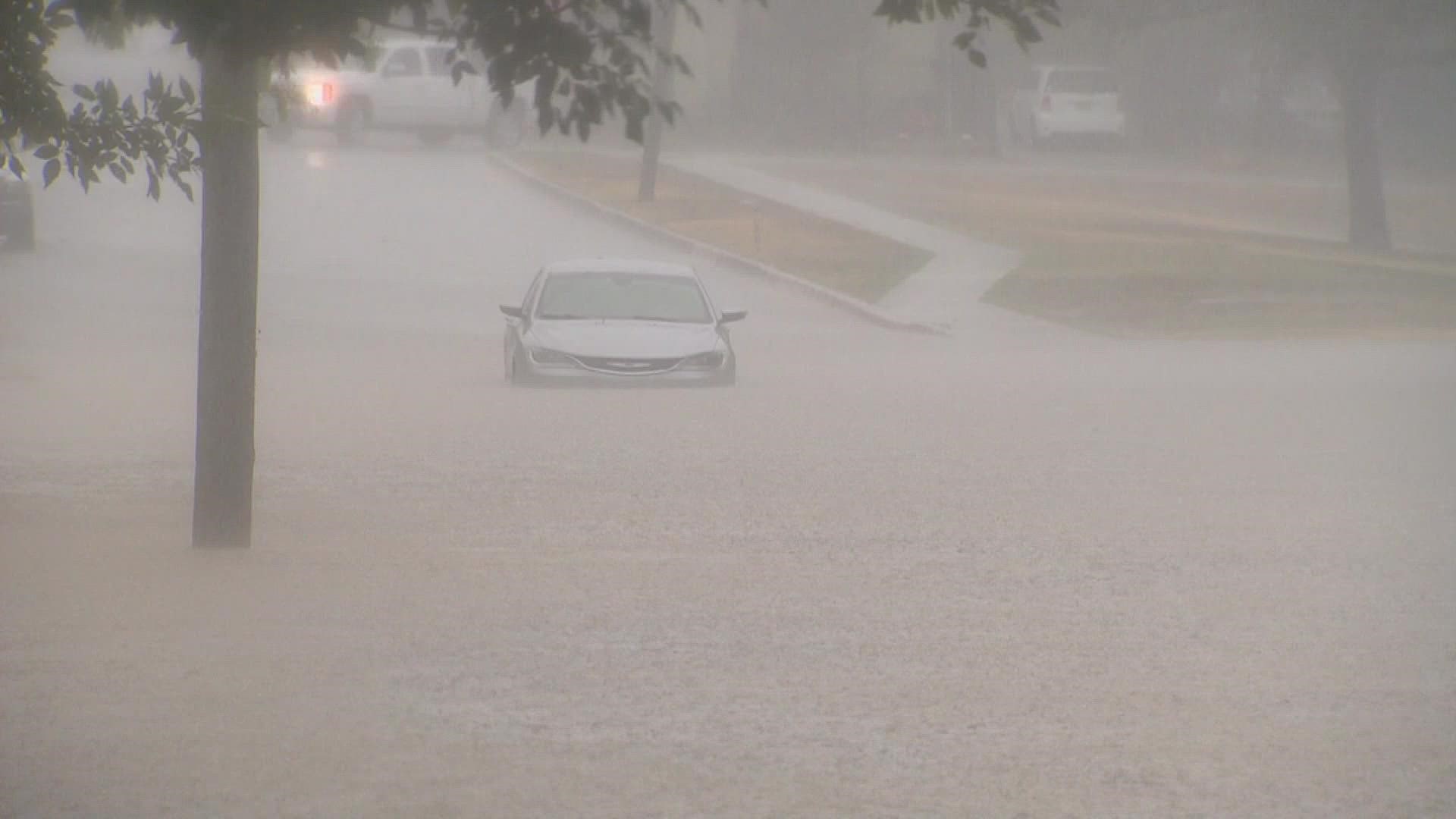 More than 20 police units damaged, destroyed after heavy rain causes ...