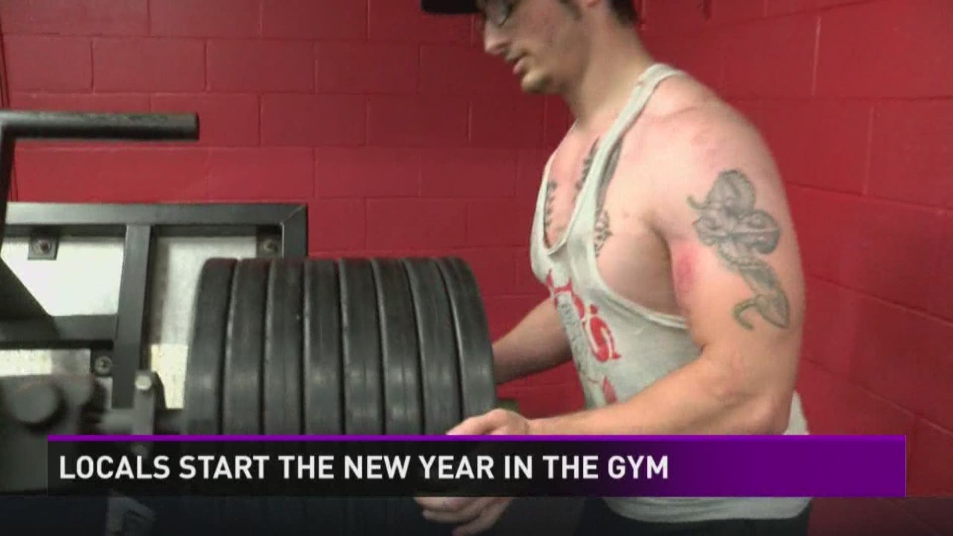 Large crowd heads to Beaumont gyms for New Years resolution