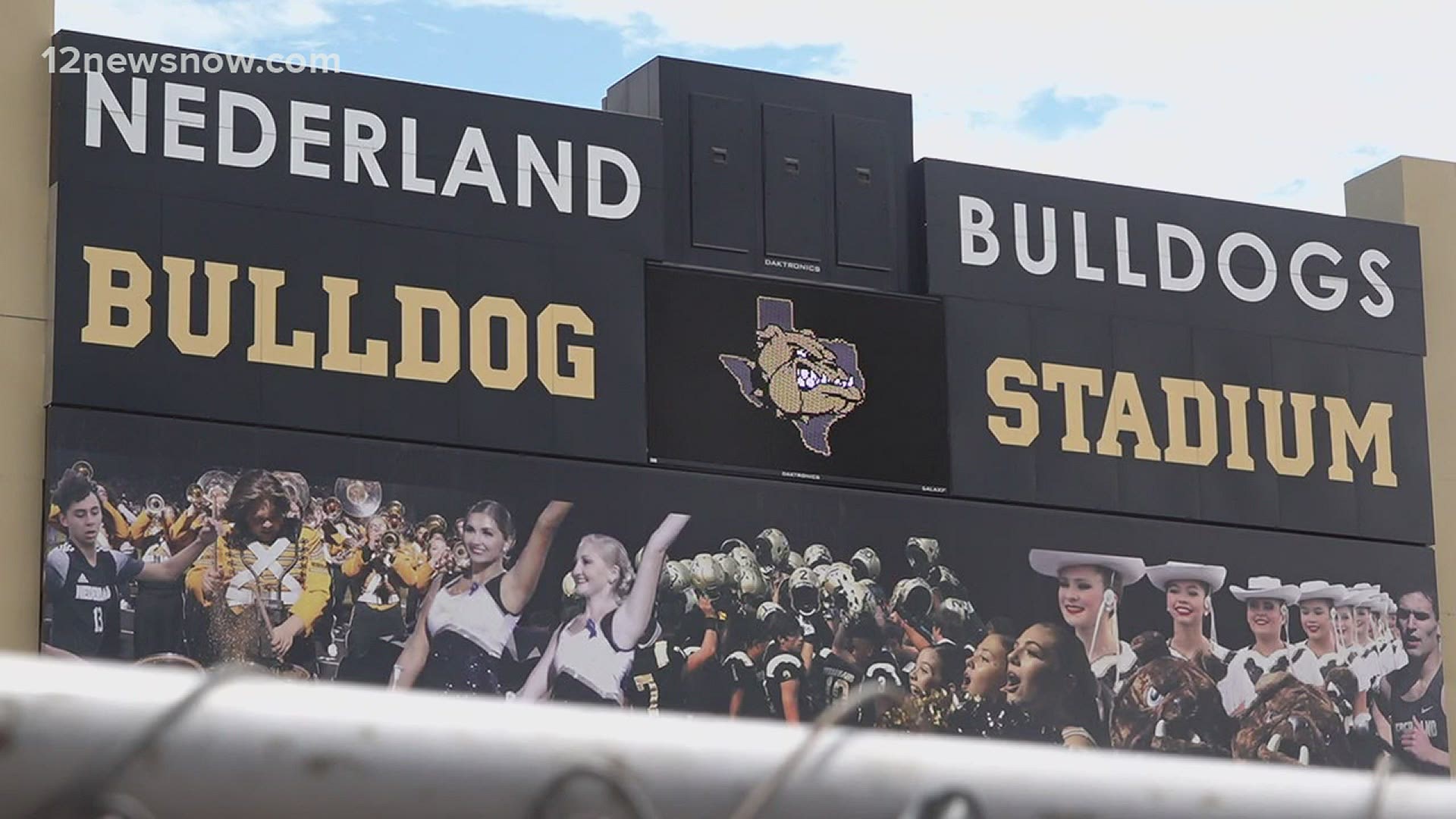 The school district said they were hoping to have phase two complete before football season, but it may take a little longer than they anticipated.