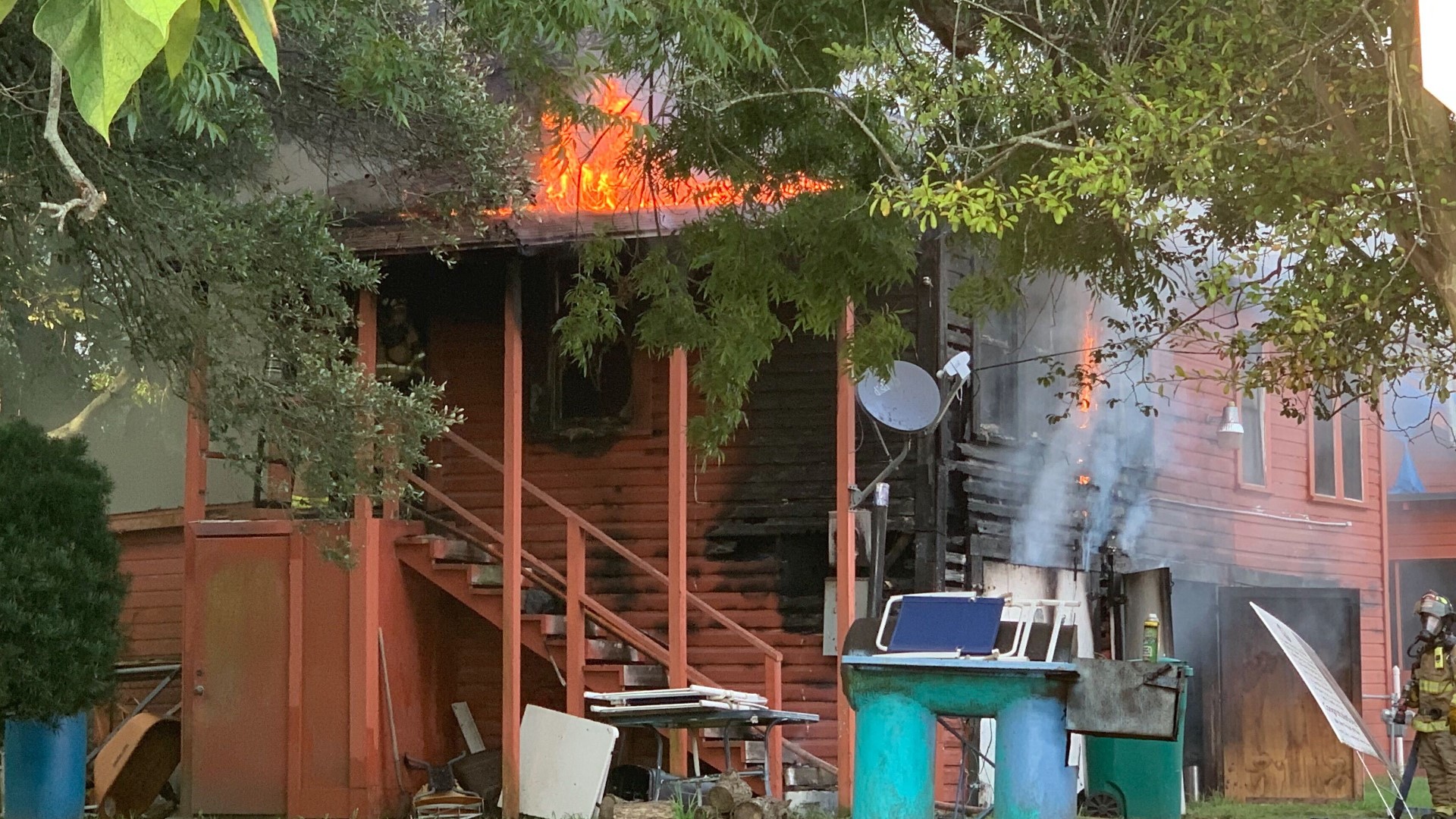 Man in wheelchair rescued from house that caught fire | 12newsnow.com