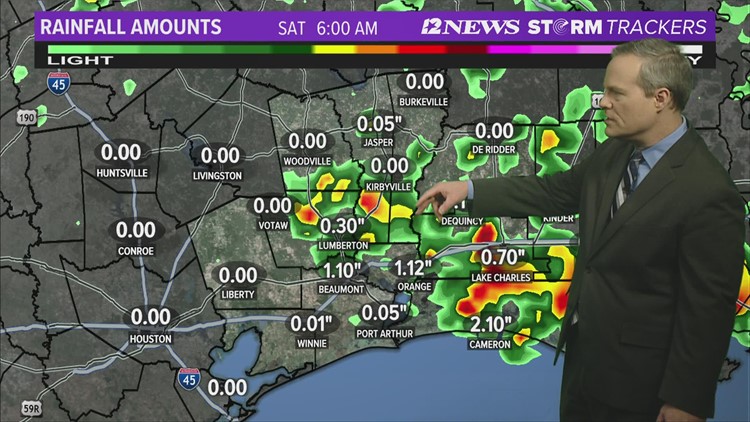 Additional heavy rainfall possible Saturday Morning